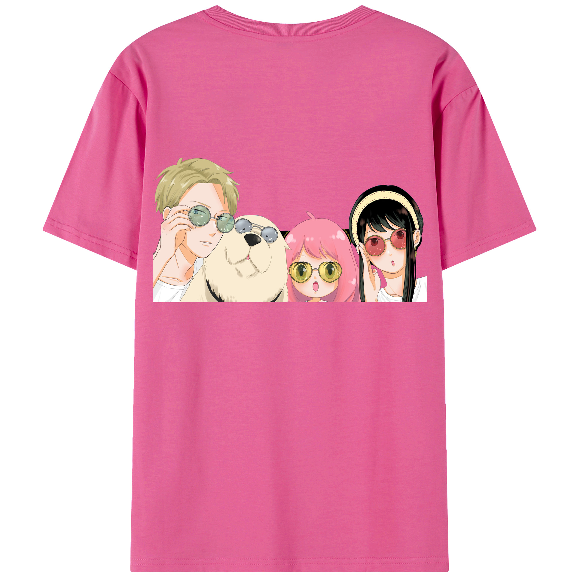 （画像用） SPY×FAMILY间谍家家酒 レディース半袖Tシャツ(バックプリント)