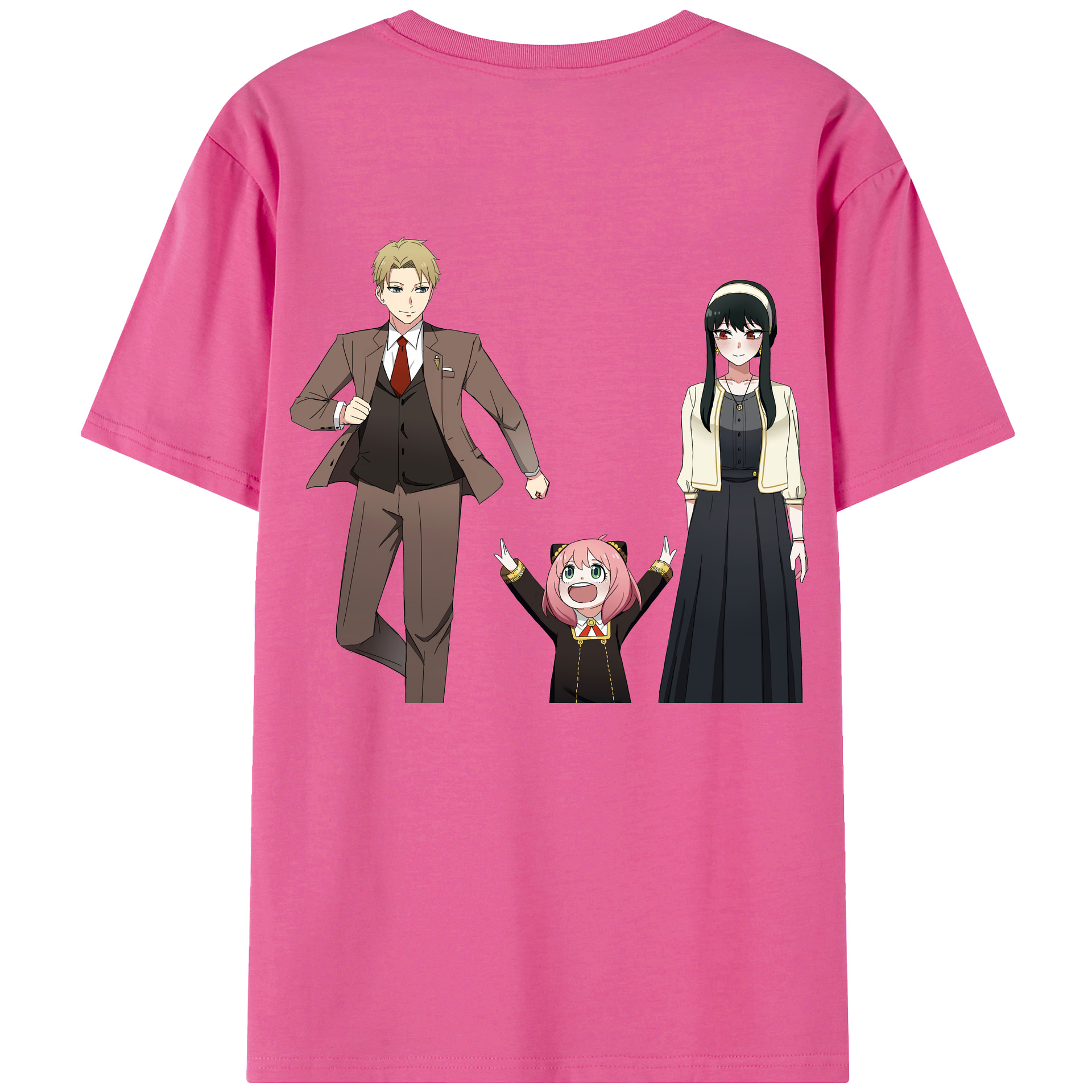 （画像用） SPY×FAMILY间谍家家酒 レディース半袖Tシャツ(バックプリント)