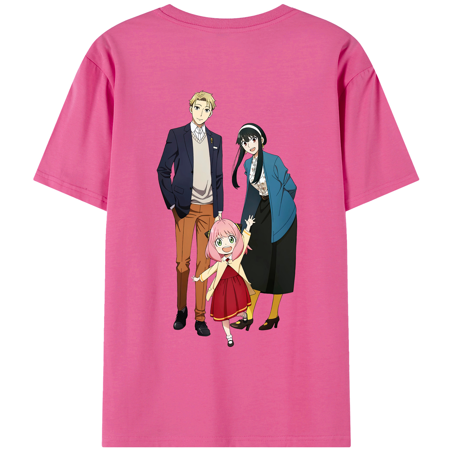 （画像用） SPY×FAMILY间谍家家酒 レディース半袖Tシャツ(バックプリント)