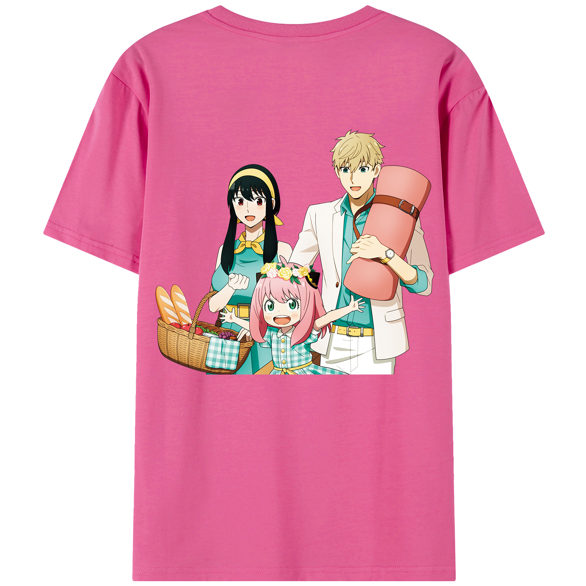 （画像用） SPY×FAMILY间谍家家酒 レディース半袖Tシャツ(バックプリント)