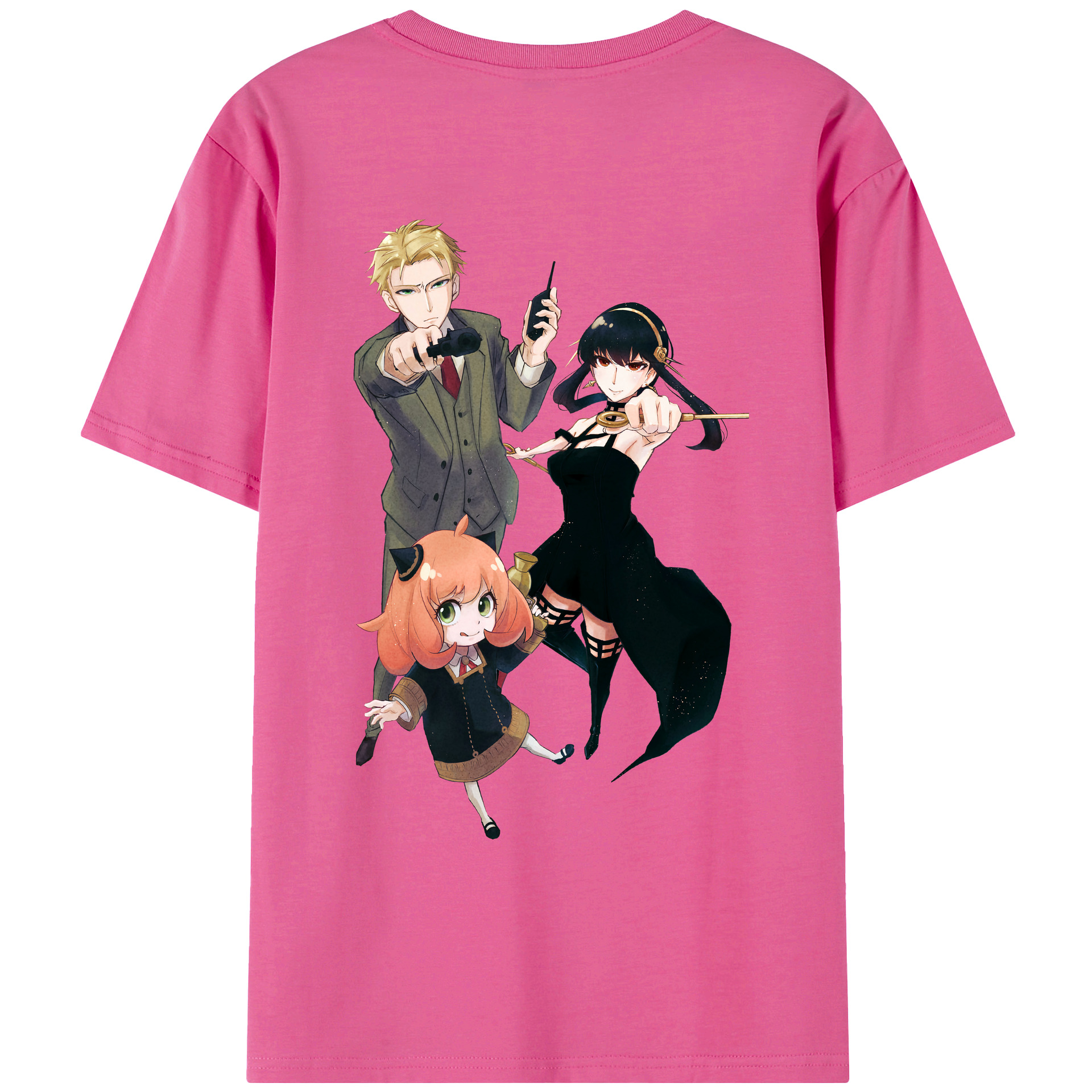 （画像用） SPY×FAMILY间谍家家酒 レディース半袖Tシャツ(バックプリント)