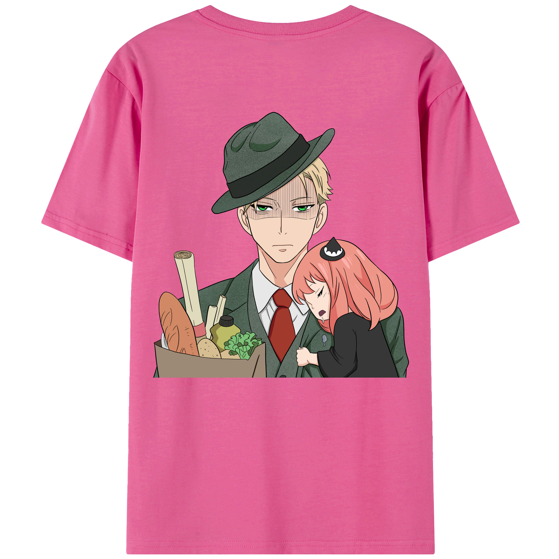 （画像用） SPY×FAMILY间谍家家酒 レディース半袖Tシャツ(バックプリント)
