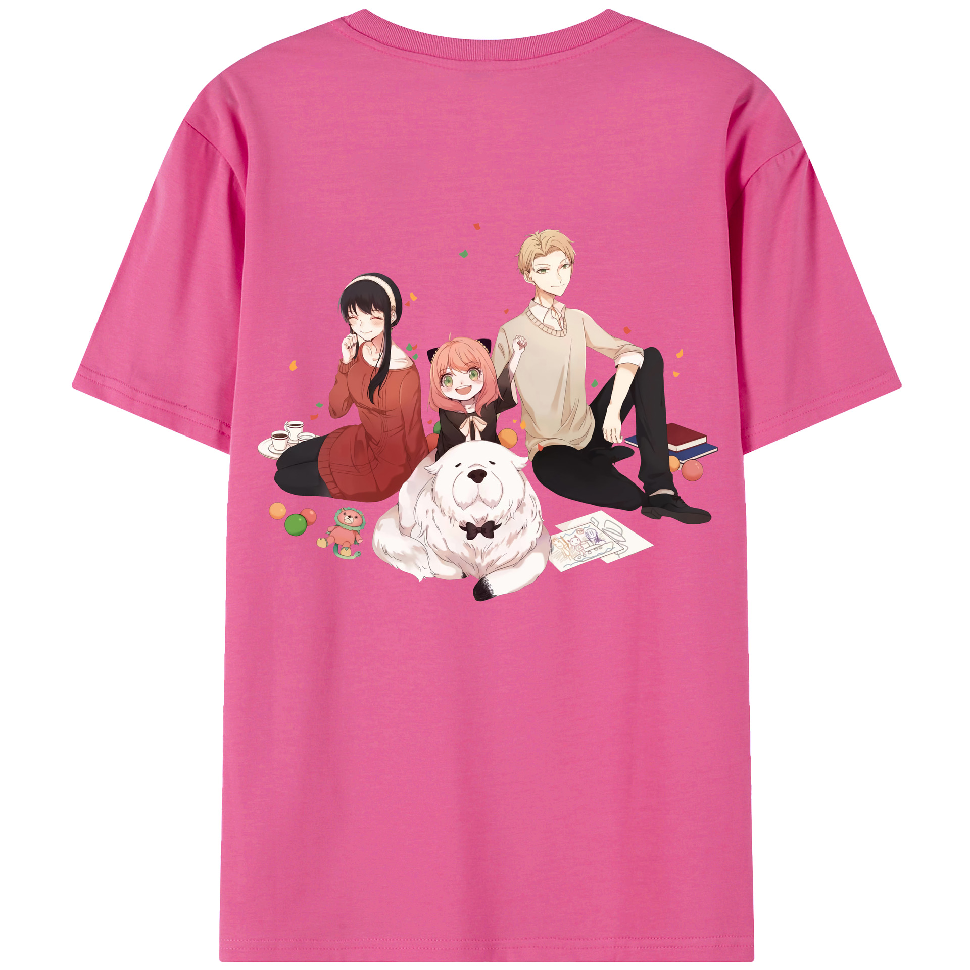 （画像用） SPY×FAMILY间谍家家酒 レディース半袖Tシャツ(バックプリント)