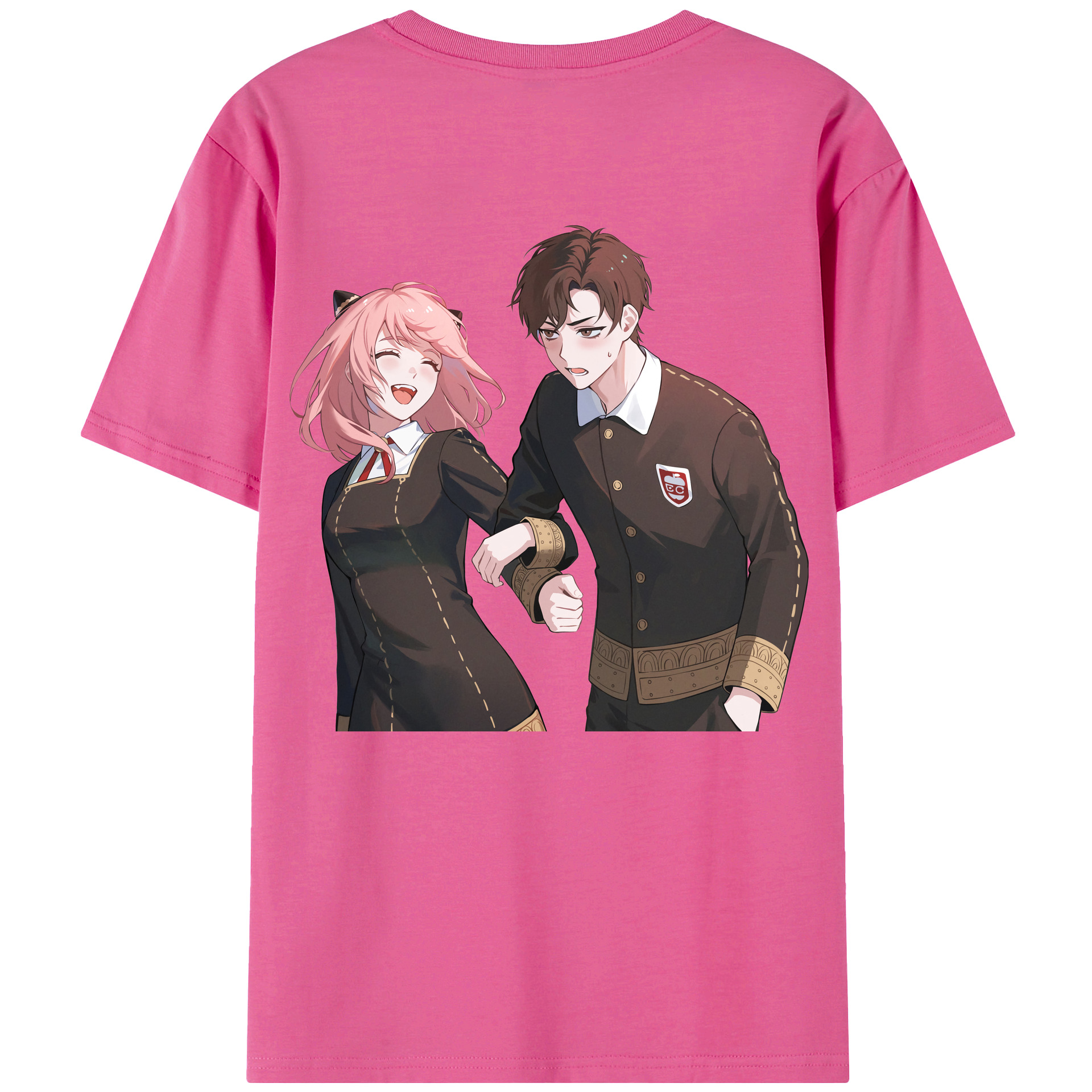 （画像用） SPY×FAMILY间谍家家酒 レディース半袖Tシャツ(バックプリント)
