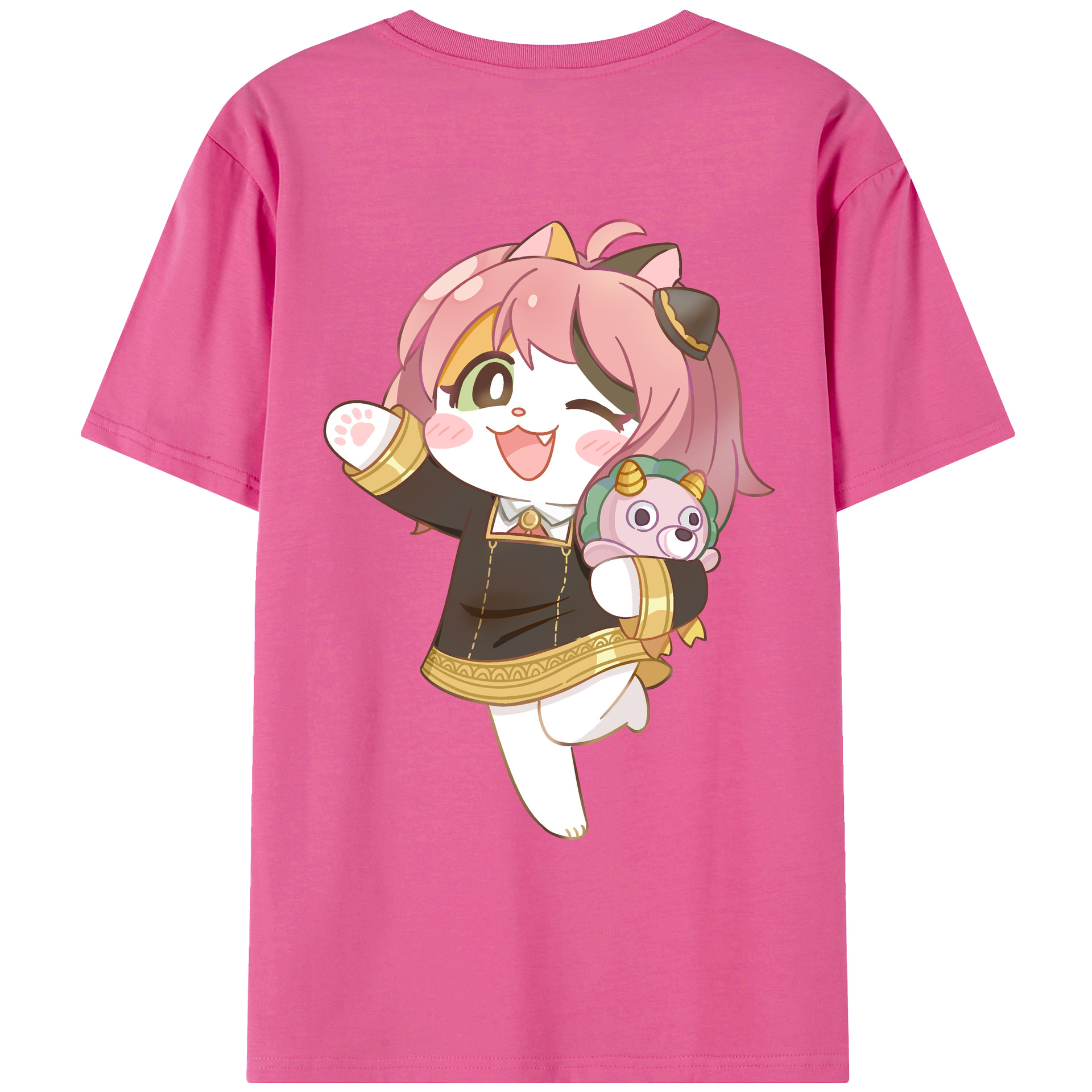 （画像用） SPY×FAMILY间谍家家酒 レディース半袖Tシャツ(バックプリント)