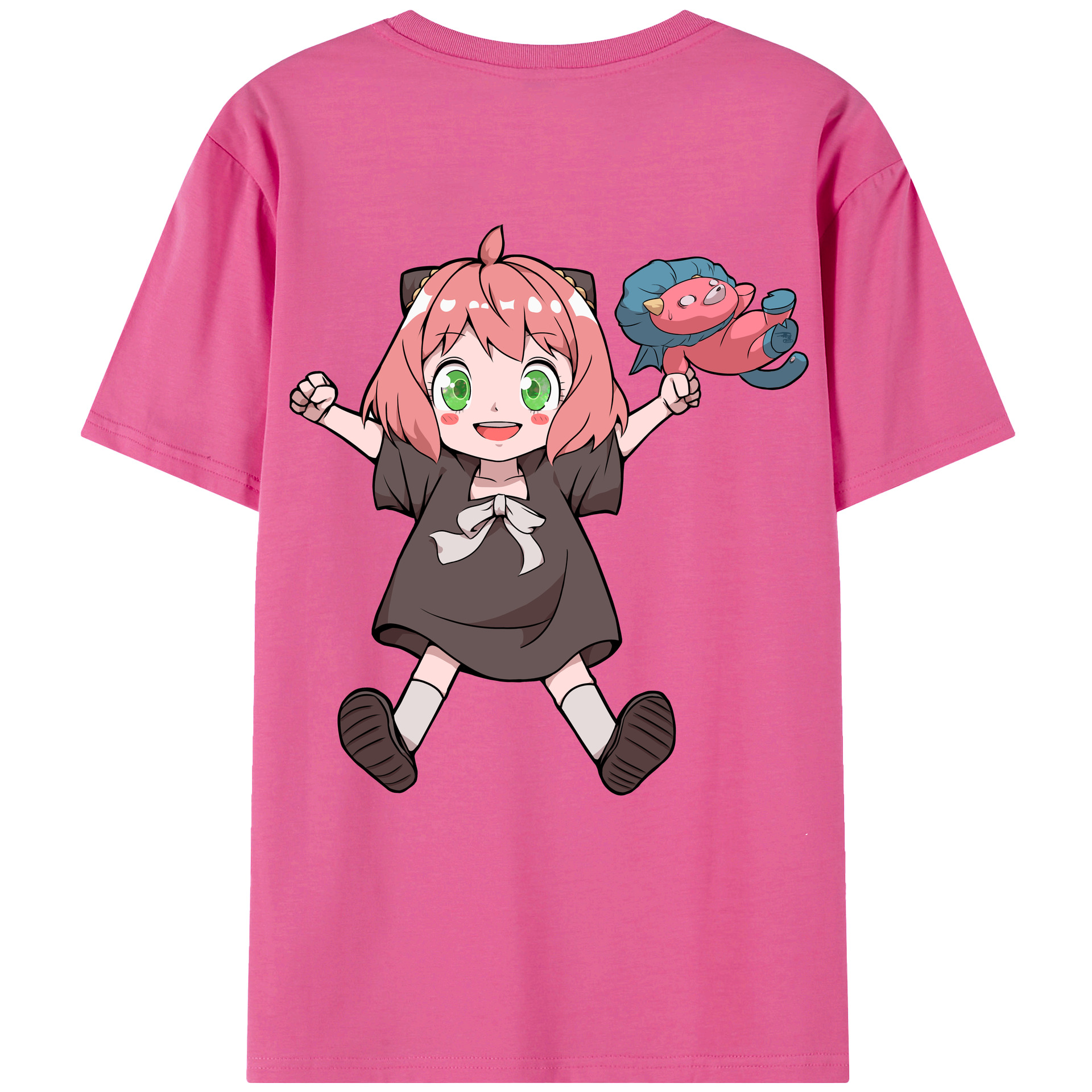 （画像用） SPY×FAMILY间谍家家酒 レディース半袖Tシャツ(バックプリント)