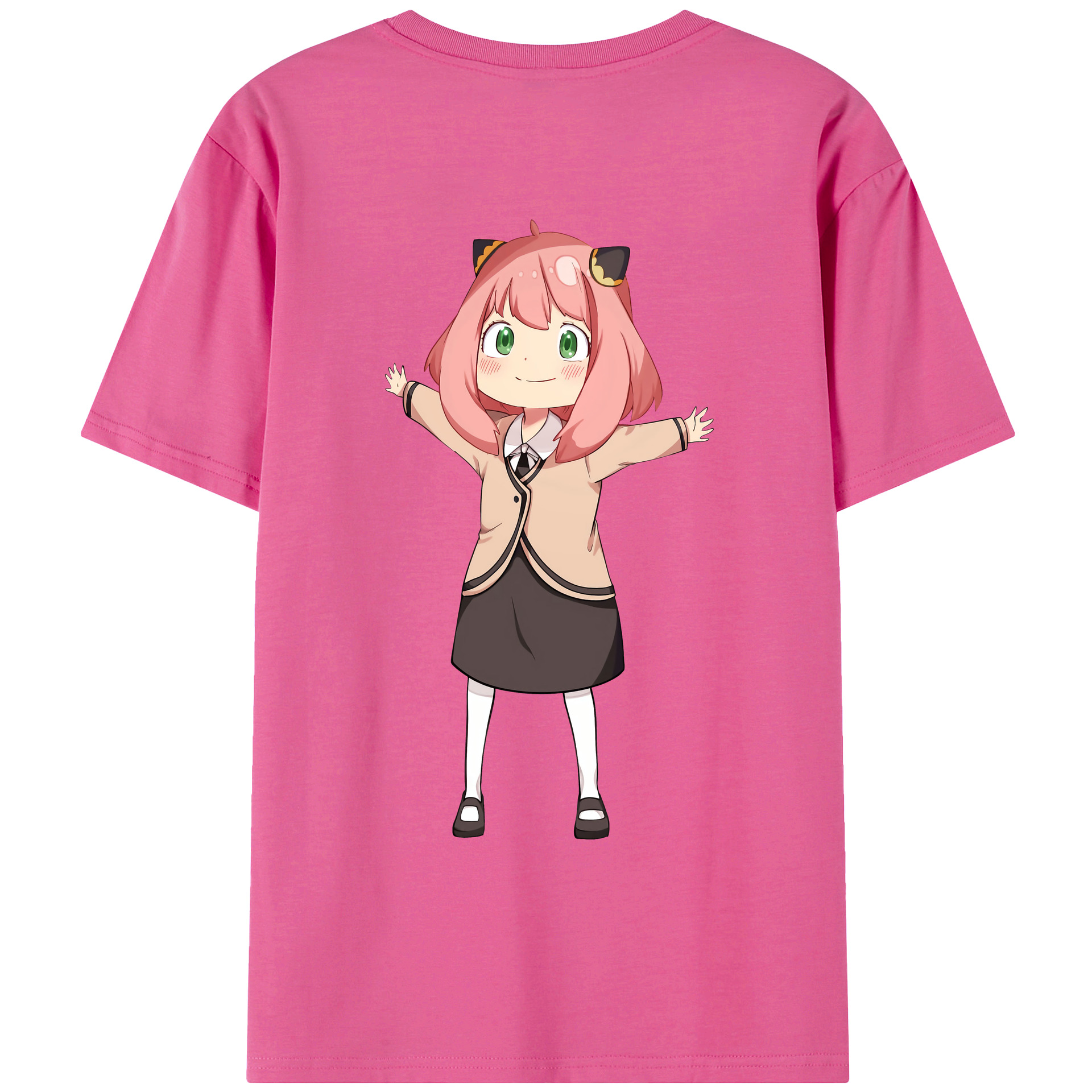 （画像用） SPY×FAMILY间谍家家酒 レディース半袖Tシャツ(バックプリント)