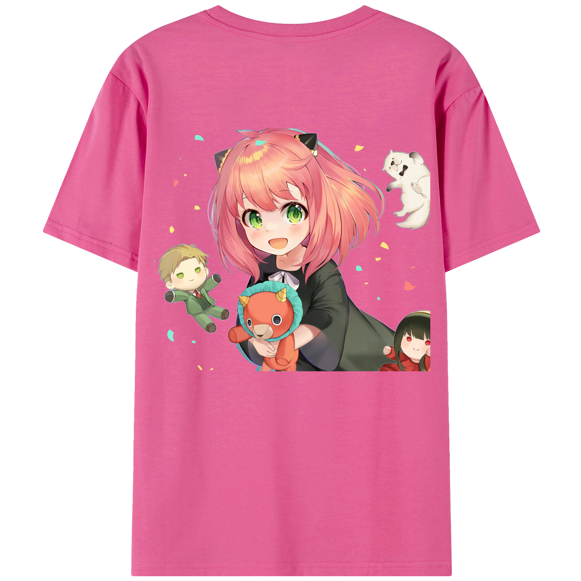 （画像用） SPY×FAMILY间谍家家酒 レディース半袖Tシャツ(バックプリント)