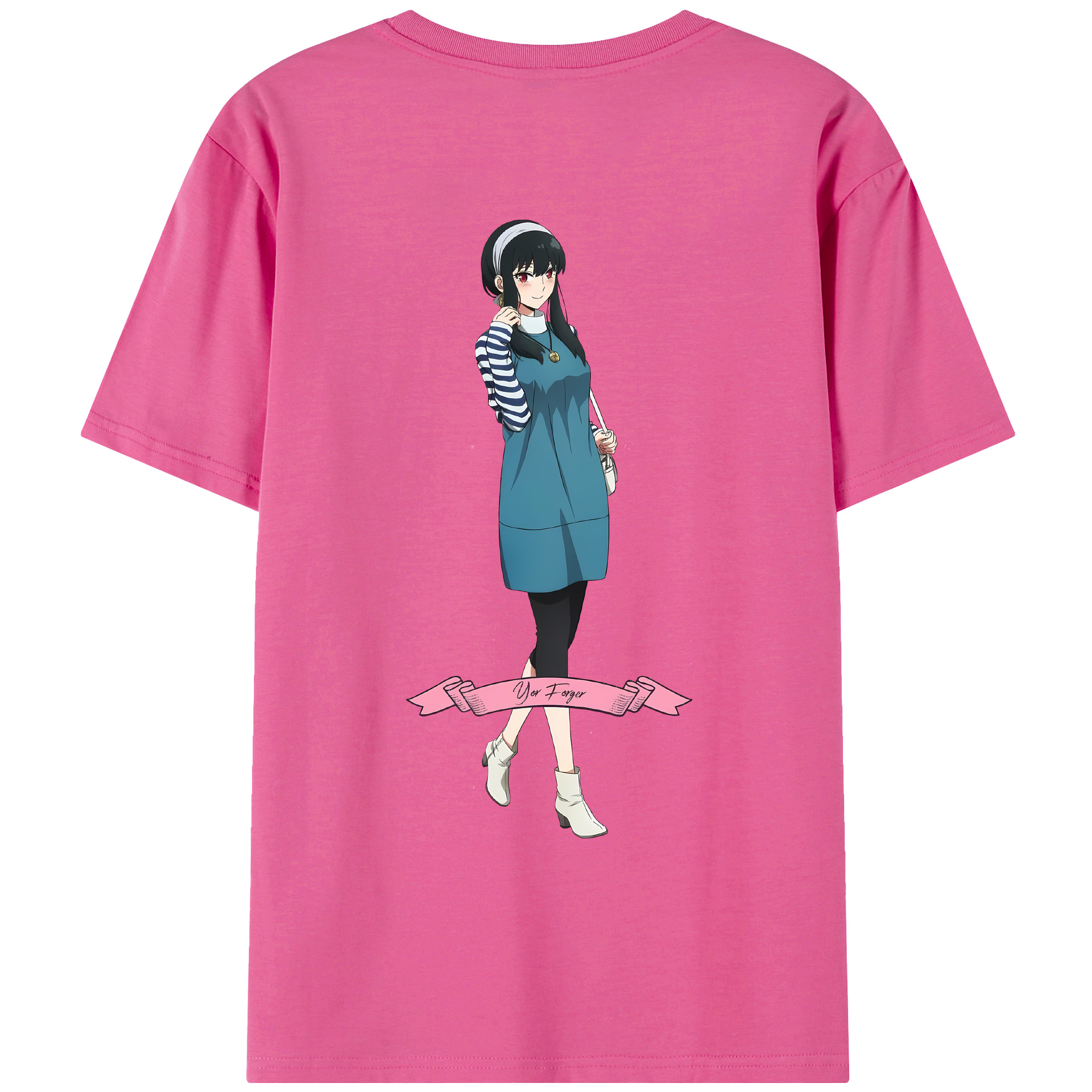 （画像用） SPY×FAMILY间谍家家酒 レディース半袖Tシャツ(バックプリント)