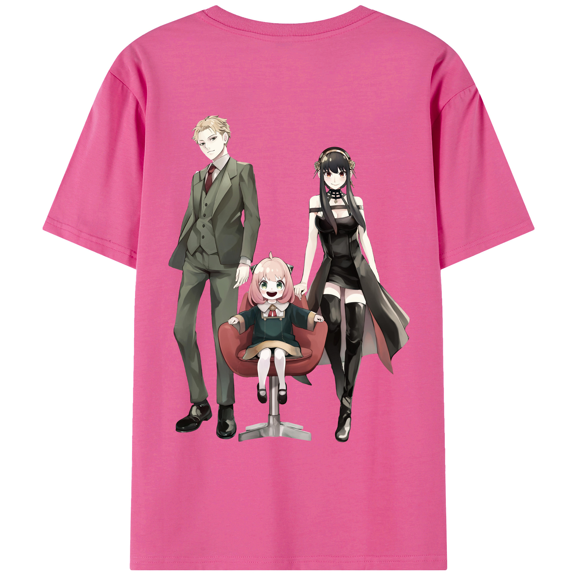 （画像用） SPY×FAMILY间谍家家酒 レディース半袖Tシャツ(バックプリント)