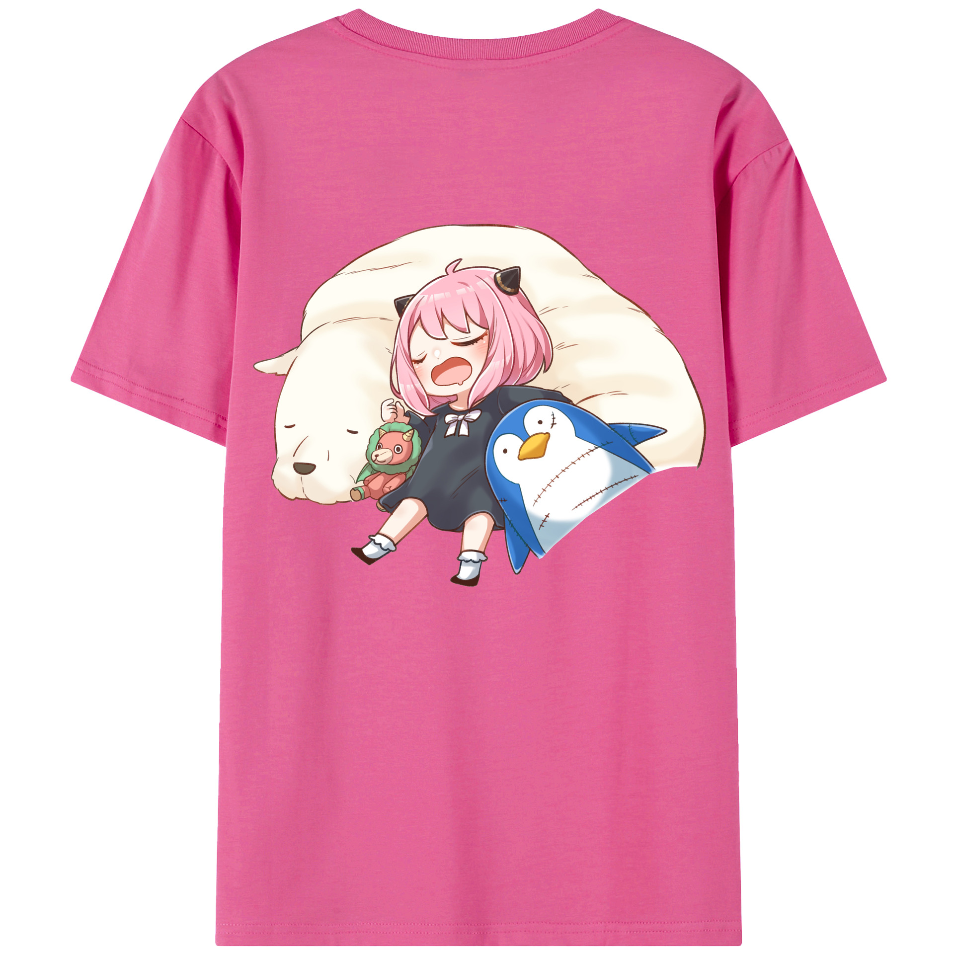 （画像用） SPY×FAMILY间谍家家酒 レディース半袖Tシャツ(バックプリント)