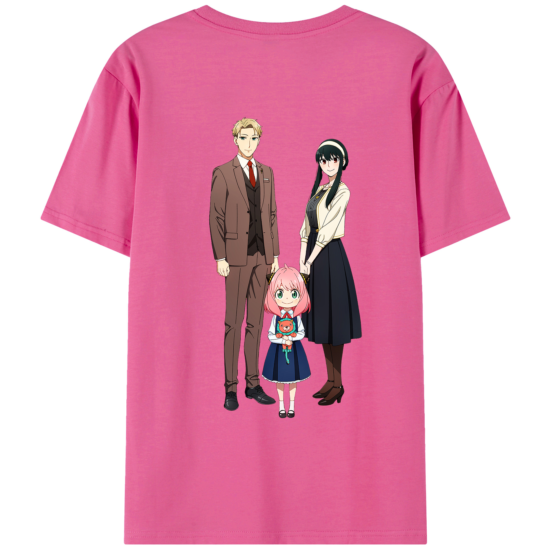 （画像用） SPY×FAMILY间谍家家酒 レディース半袖Tシャツ(バックプリント)