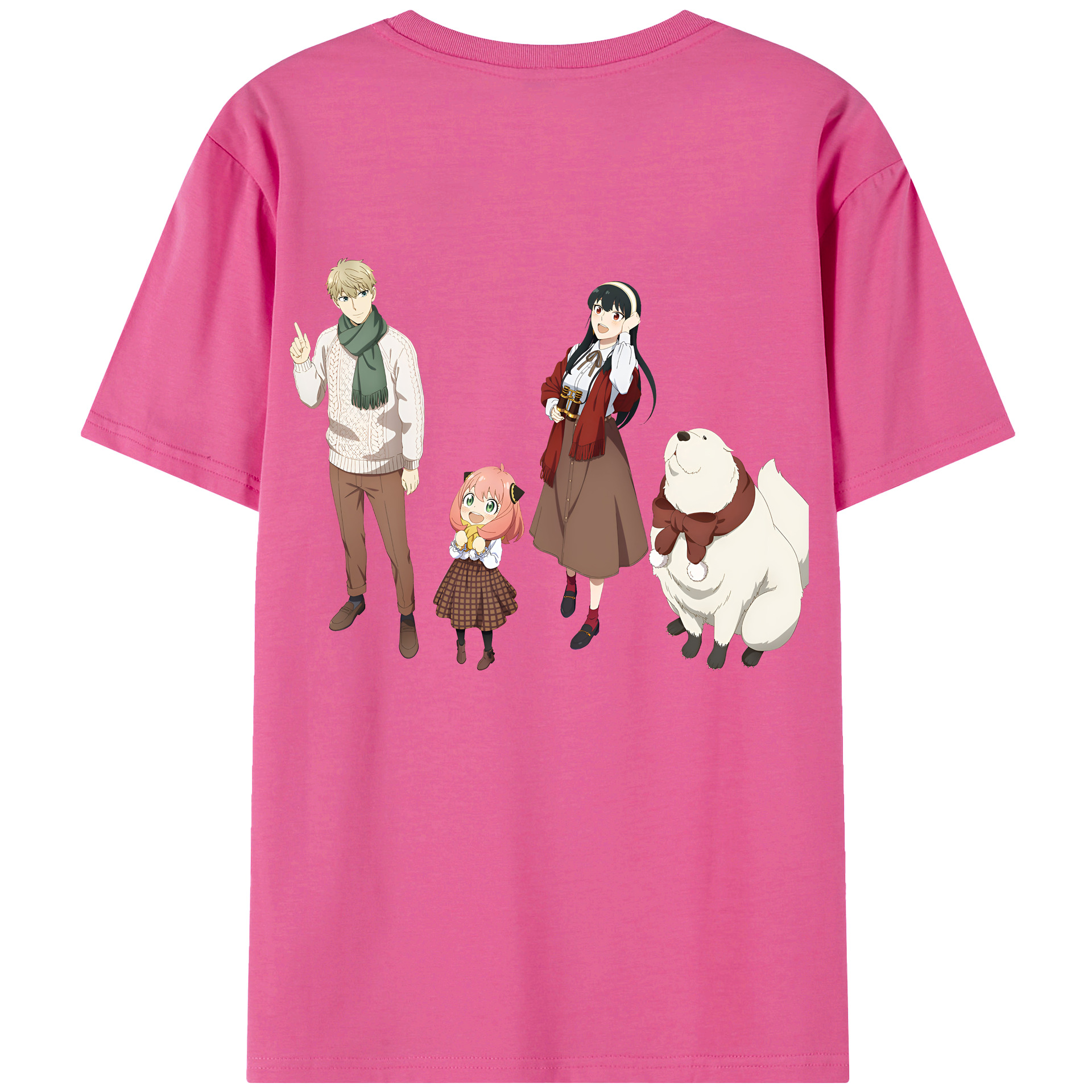 （画像用） SPY×FAMILY间谍家家酒 レディース半袖Tシャツ(バックプリント)