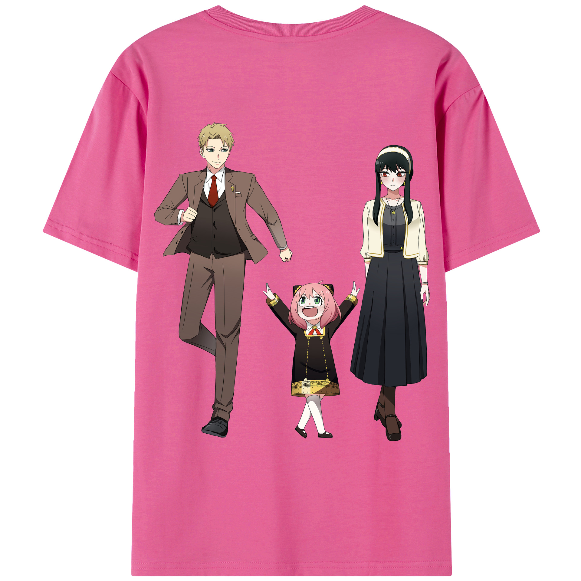 （画像用） SPY×FAMILY间谍家家酒 レディース半袖Tシャツ(バックプリント)
