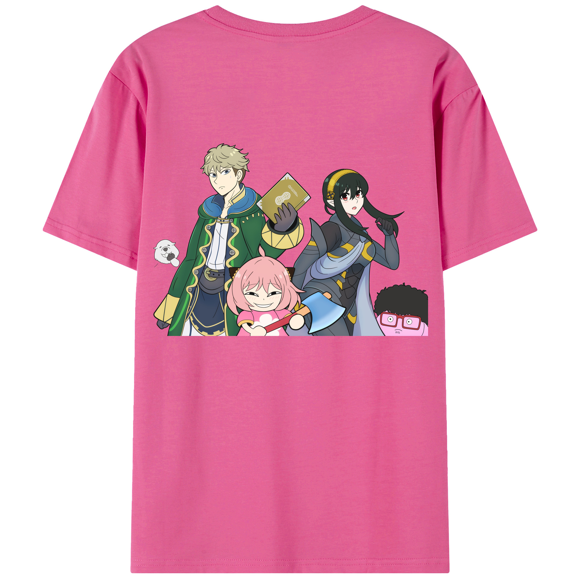 （画像用） SPY×FAMILY间谍家家酒 レディース半袖Tシャツ(バックプリント)