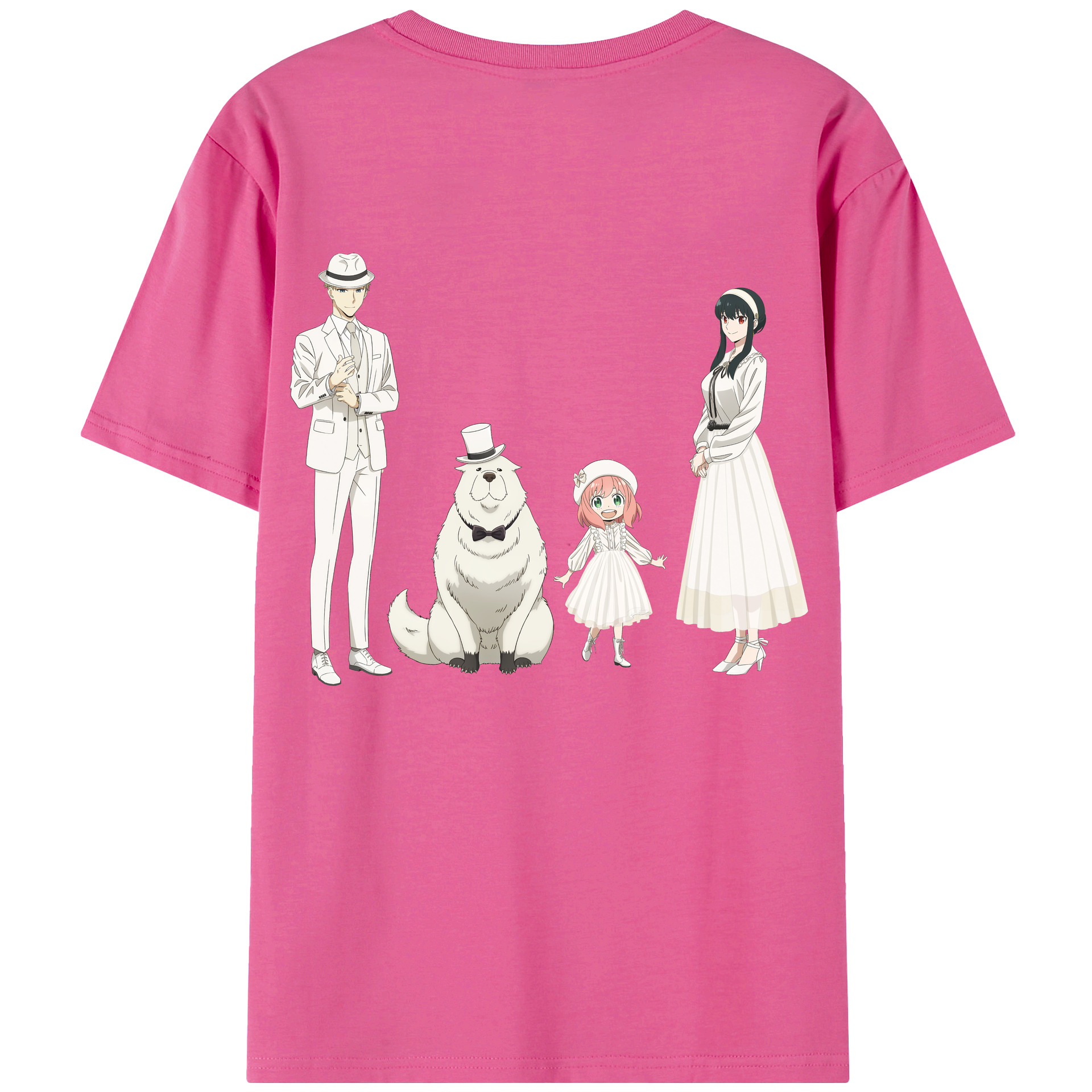 （画像用） SPY×FAMILY间谍家家酒 レディース半袖Tシャツ(バックプリント)