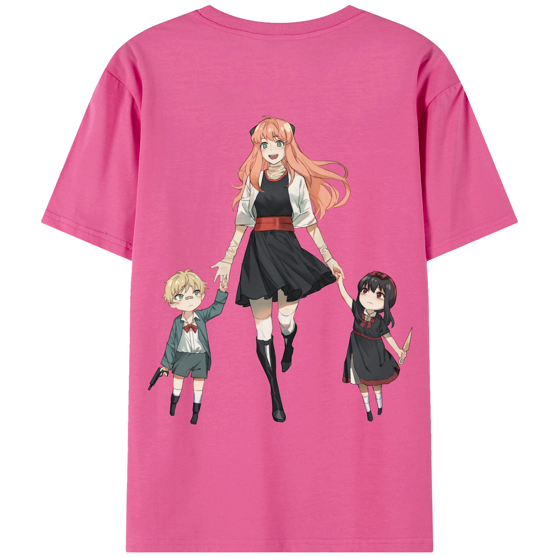 （画像用） SPY×FAMILY间谍家家酒 レディース半袖Tシャツ(バックプリント)