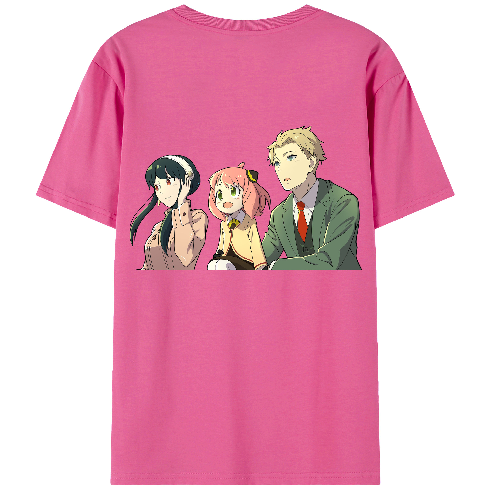 （画像用） SPY×FAMILY间谍家家酒 レディース半袖Tシャツ(バックプリント)