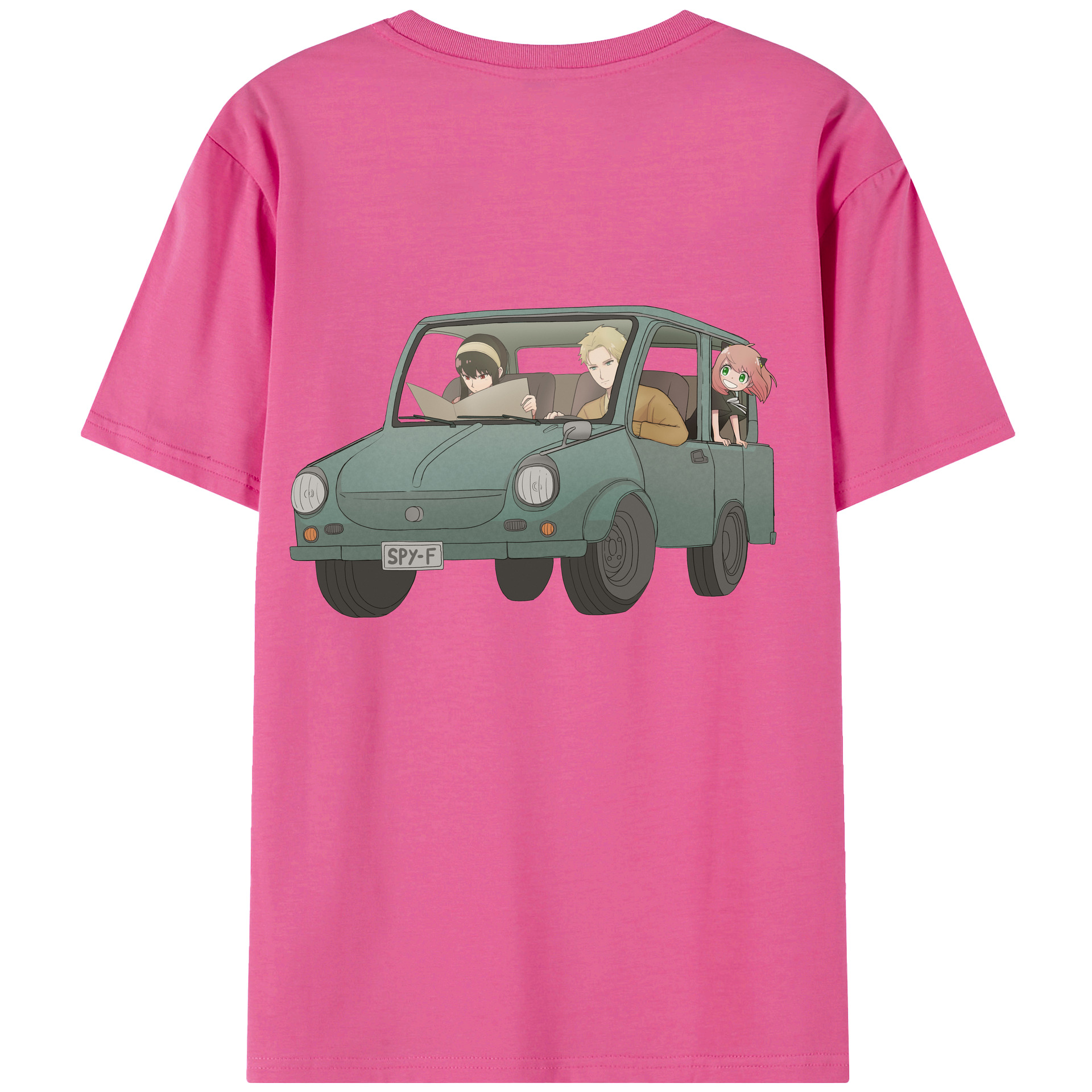 （画像用） SPY×FAMILY间谍家家酒 レディース半袖Tシャツ(バックプリント)