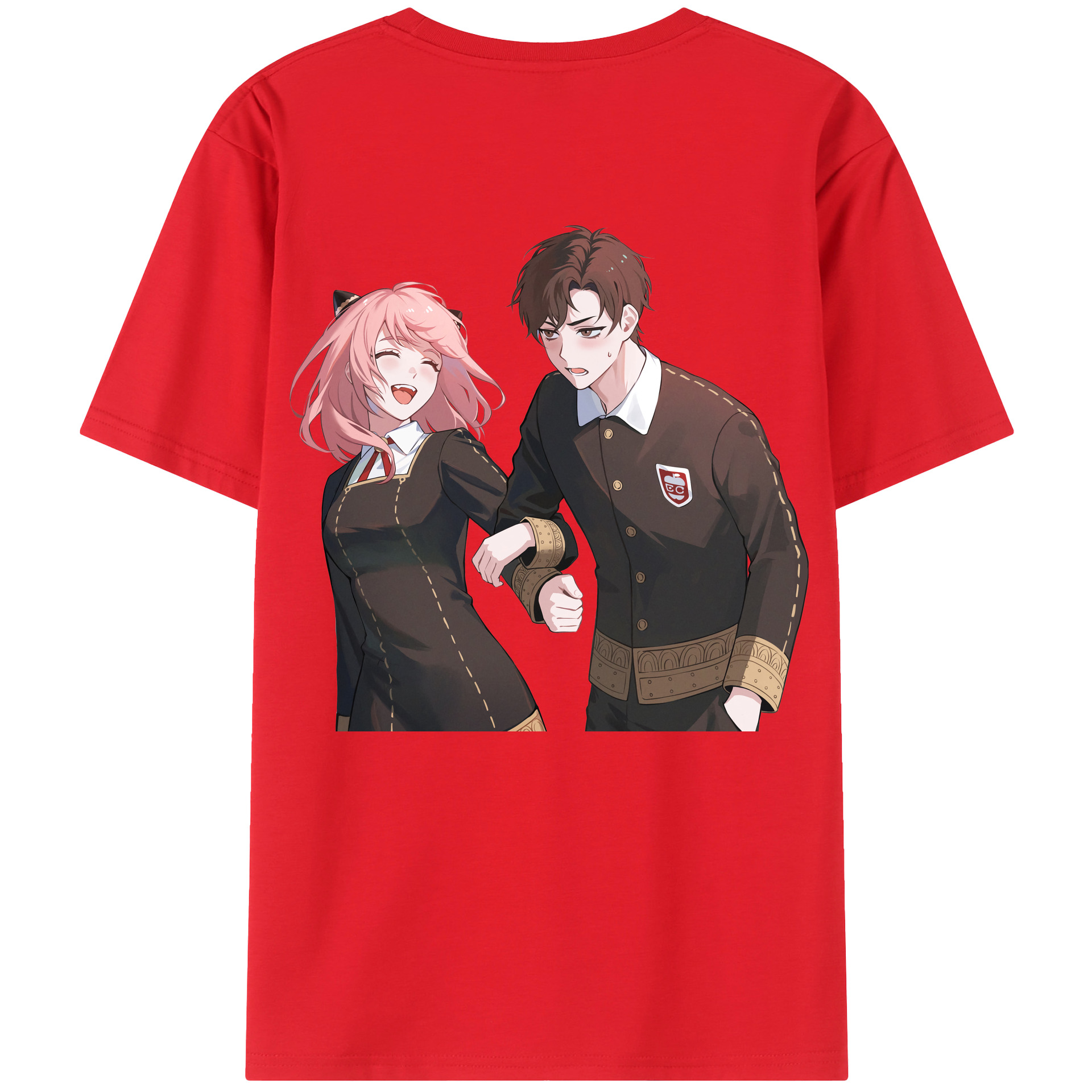 （画像用） SPY×FAMILY间谍家家酒 レディース半袖Tシャツ(バックプリント)