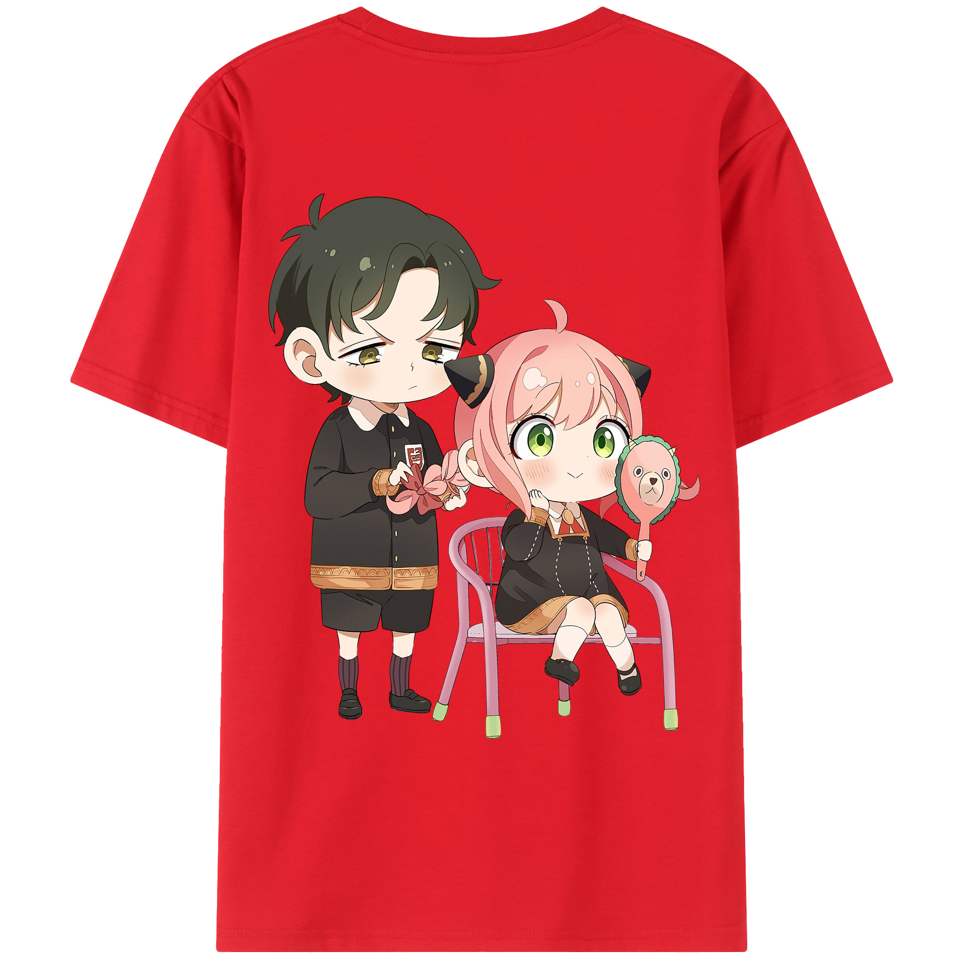 （画像用） SPY×FAMILY间谍家家酒 レディース半袖Tシャツ(バックプリント)