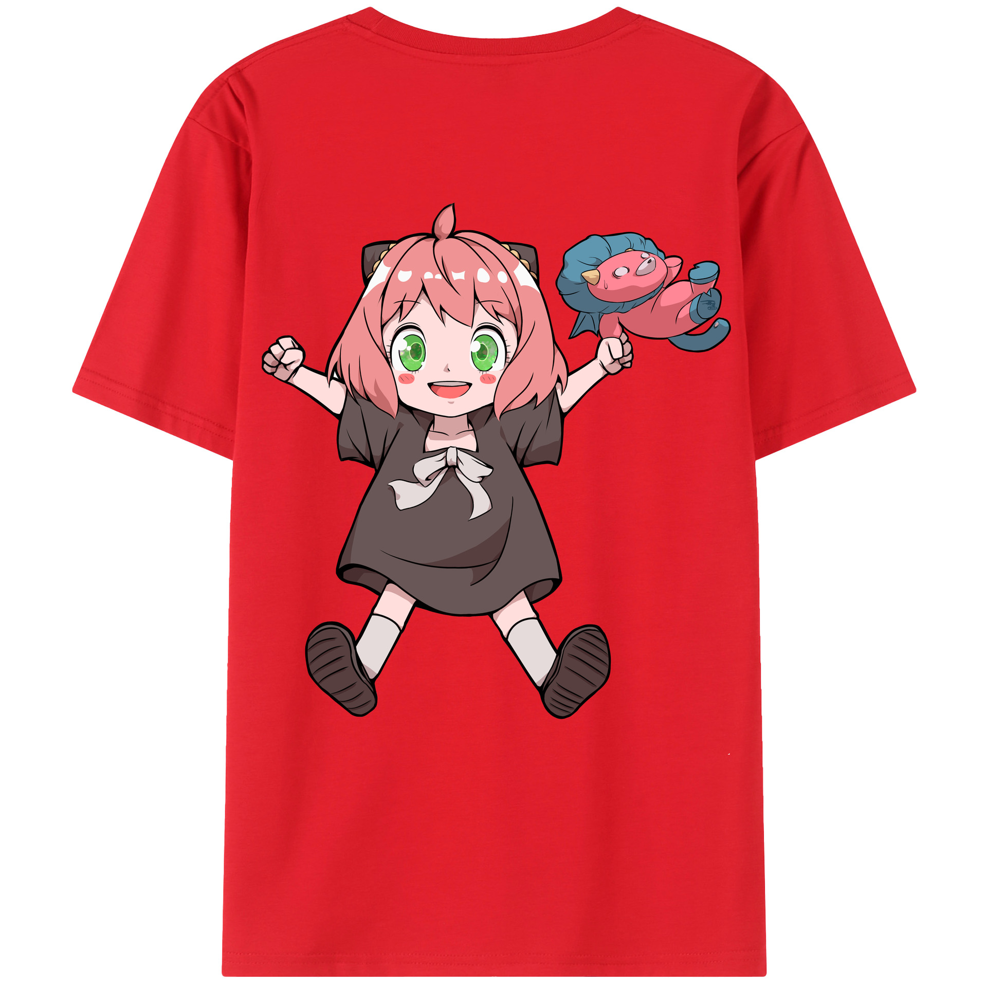 （画像用） SPY×FAMILY间谍家家酒 レディース半袖Tシャツ(バックプリント)