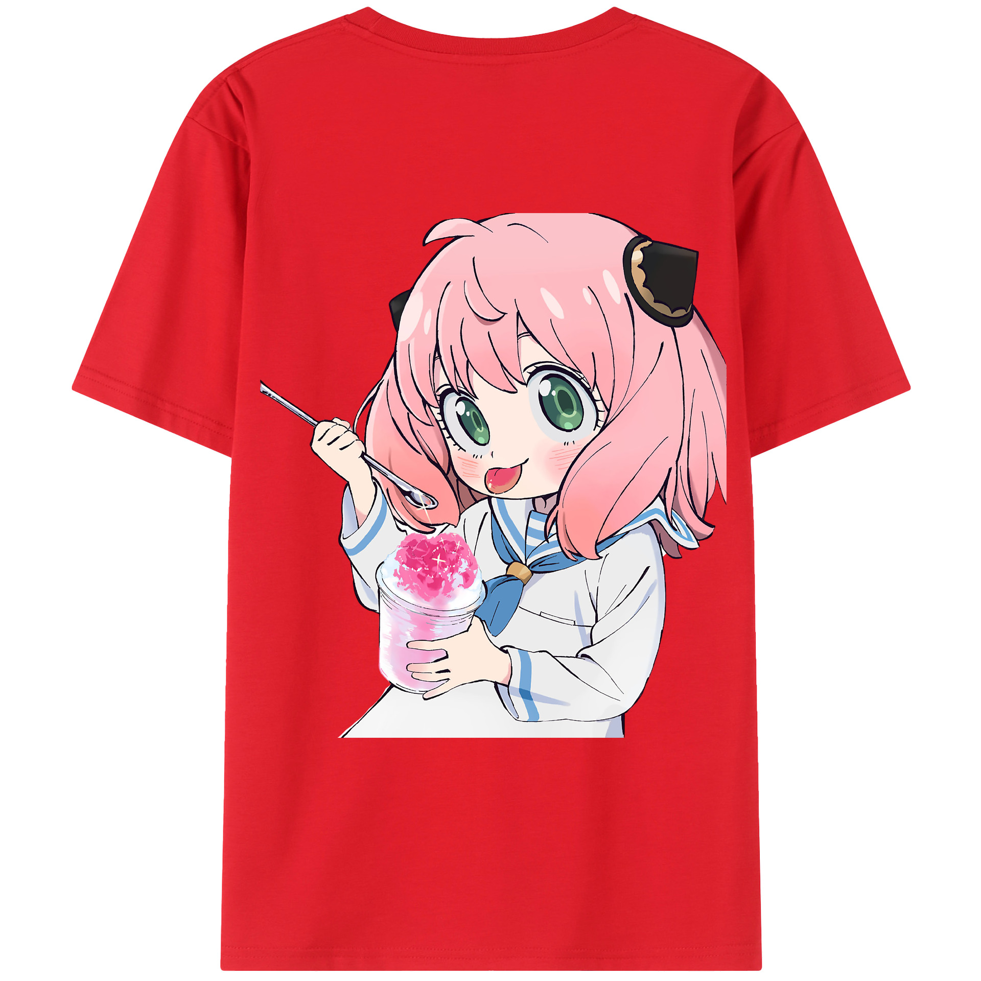 （画像用） SPY×FAMILY间谍家家酒 レディース半袖Tシャツ(バックプリント)