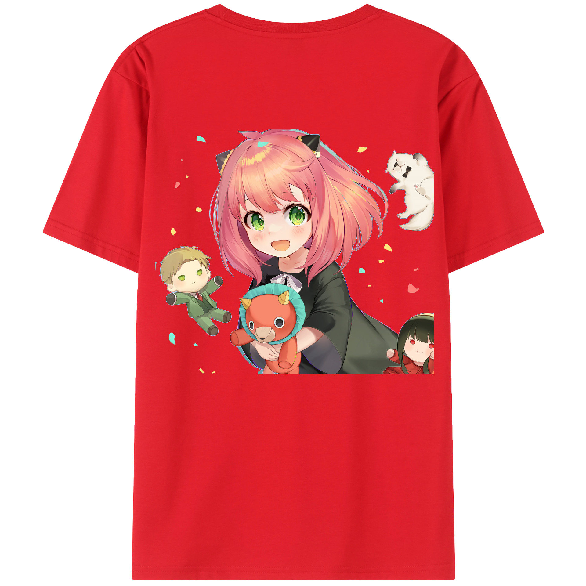 （画像用） SPY×FAMILY间谍家家酒 レディース半袖Tシャツ(バックプリント)