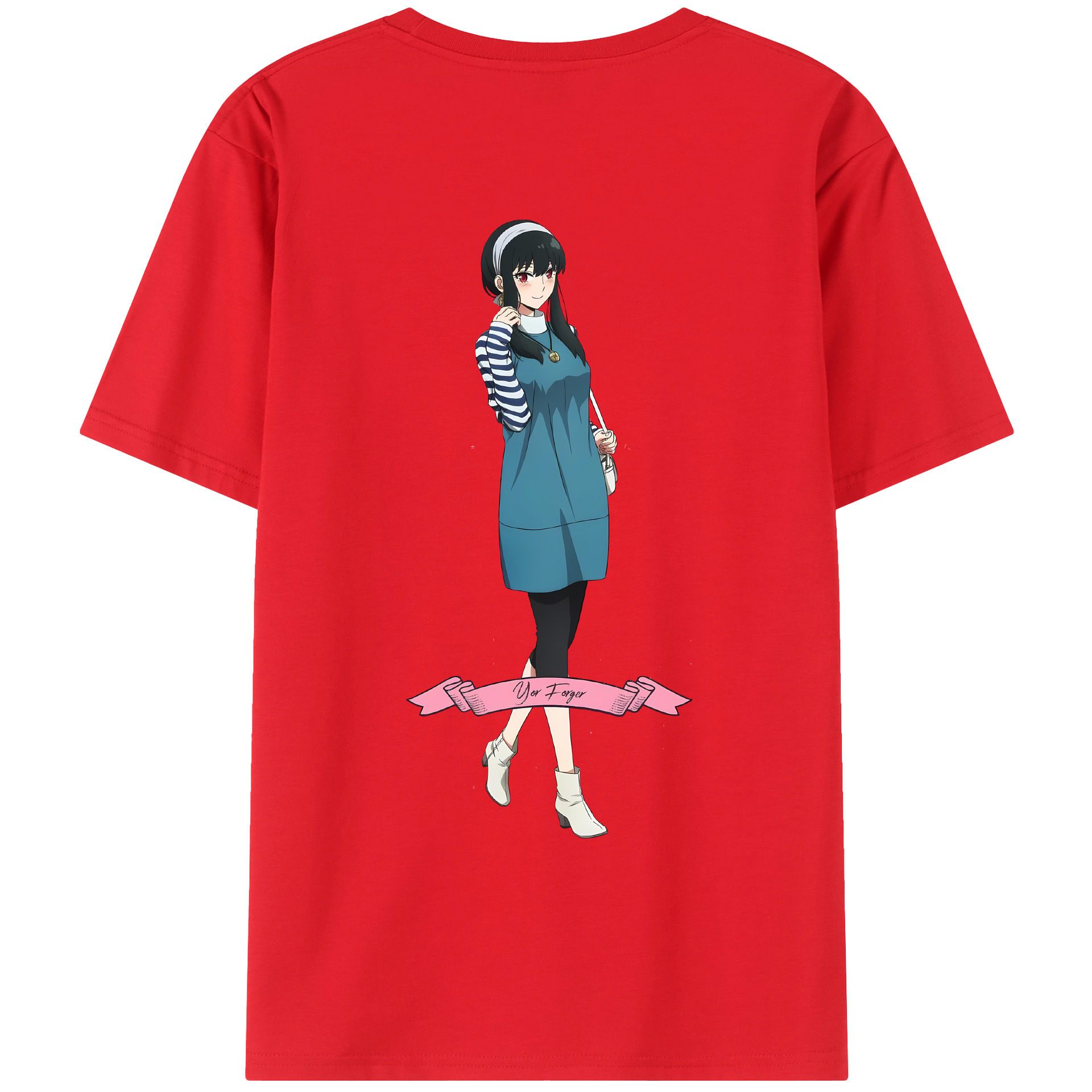 （画像用） SPY×FAMILY间谍家家酒 レディース半袖Tシャツ(バックプリント)