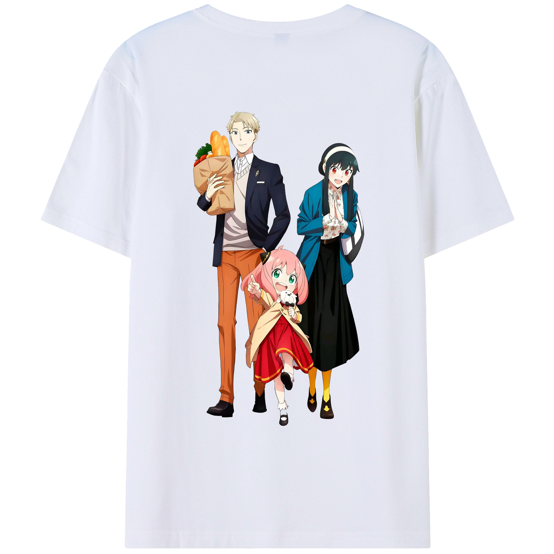 （画像用） SPY×FAMILY间谍家家酒 レディース半袖Tシャツ(バックプリント)