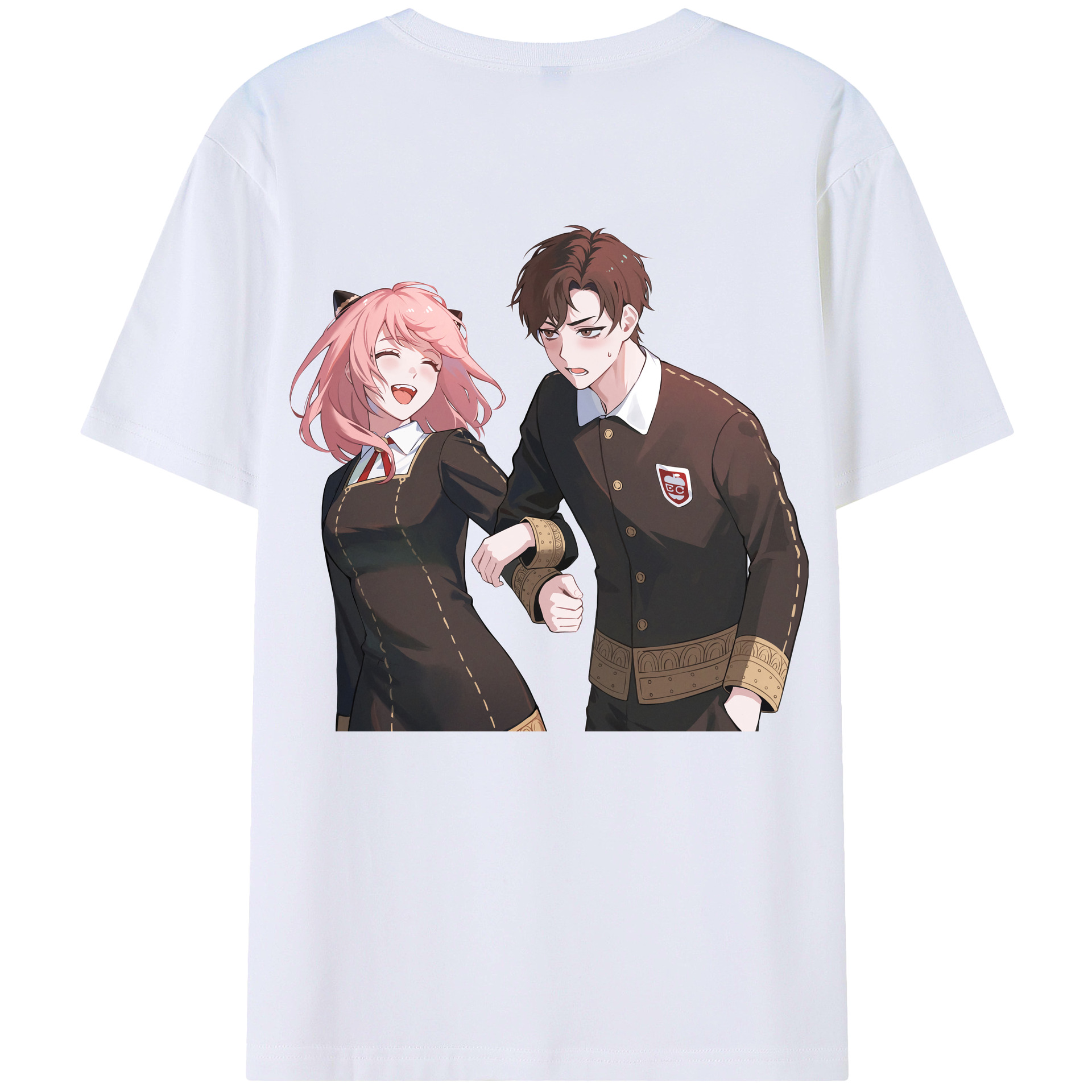 （画像用） SPY×FAMILY间谍家家酒 レディース半袖Tシャツ(バックプリント)