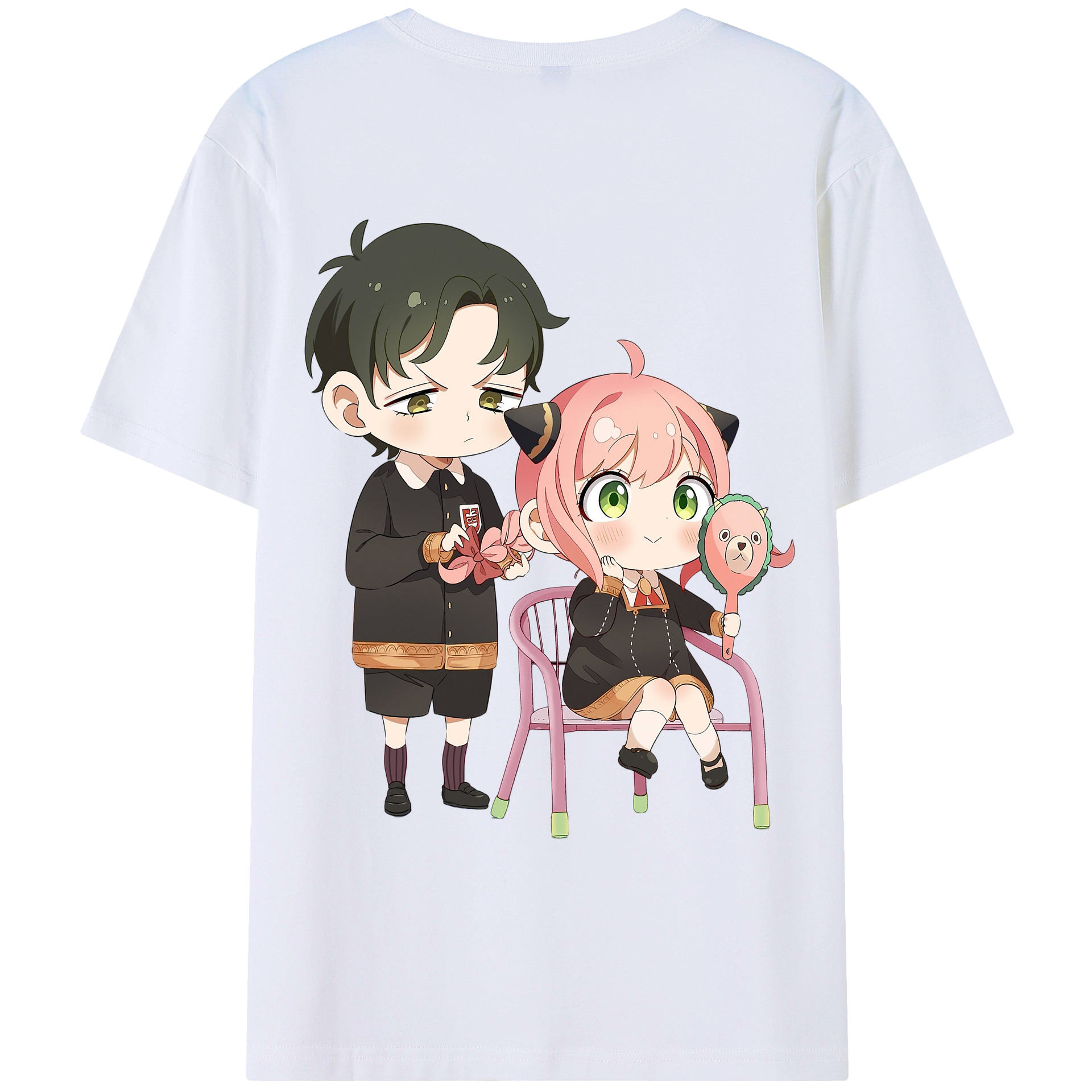 （画像用） SPY×FAMILY间谍家家酒 レディース半袖Tシャツ(バックプリント)
