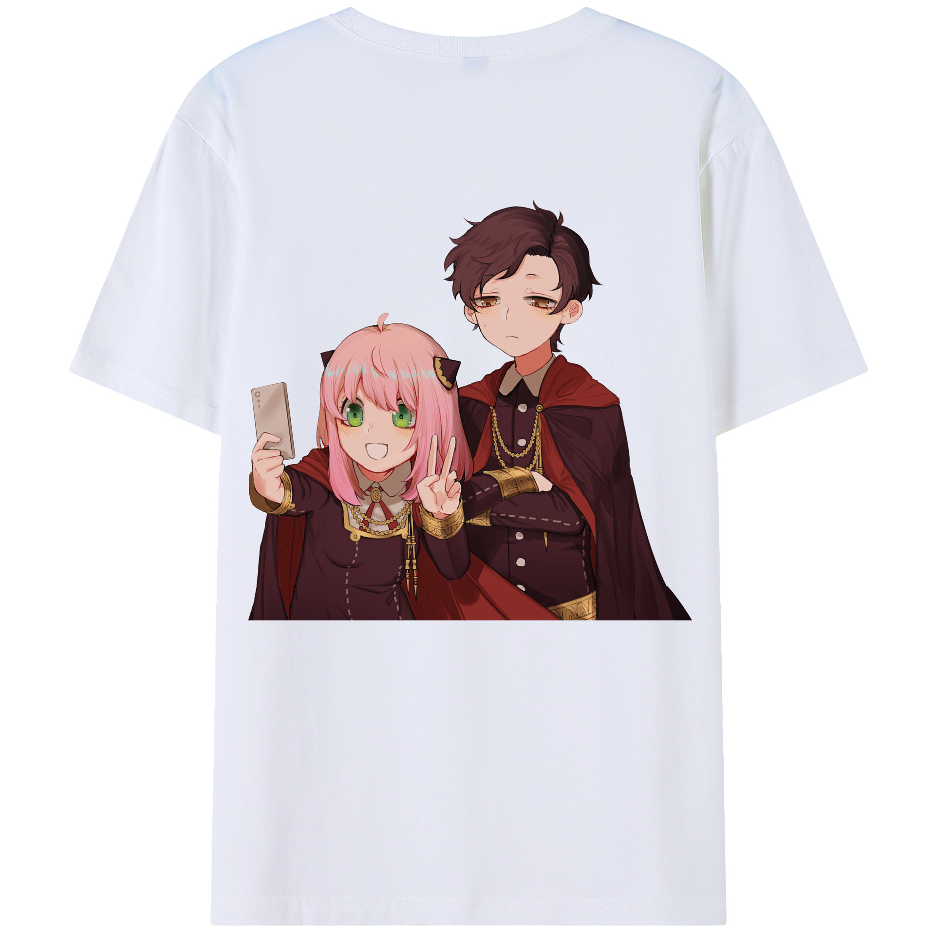 （画像用） SPY×FAMILY间谍家家酒 レディース半袖Tシャツ(バックプリント)