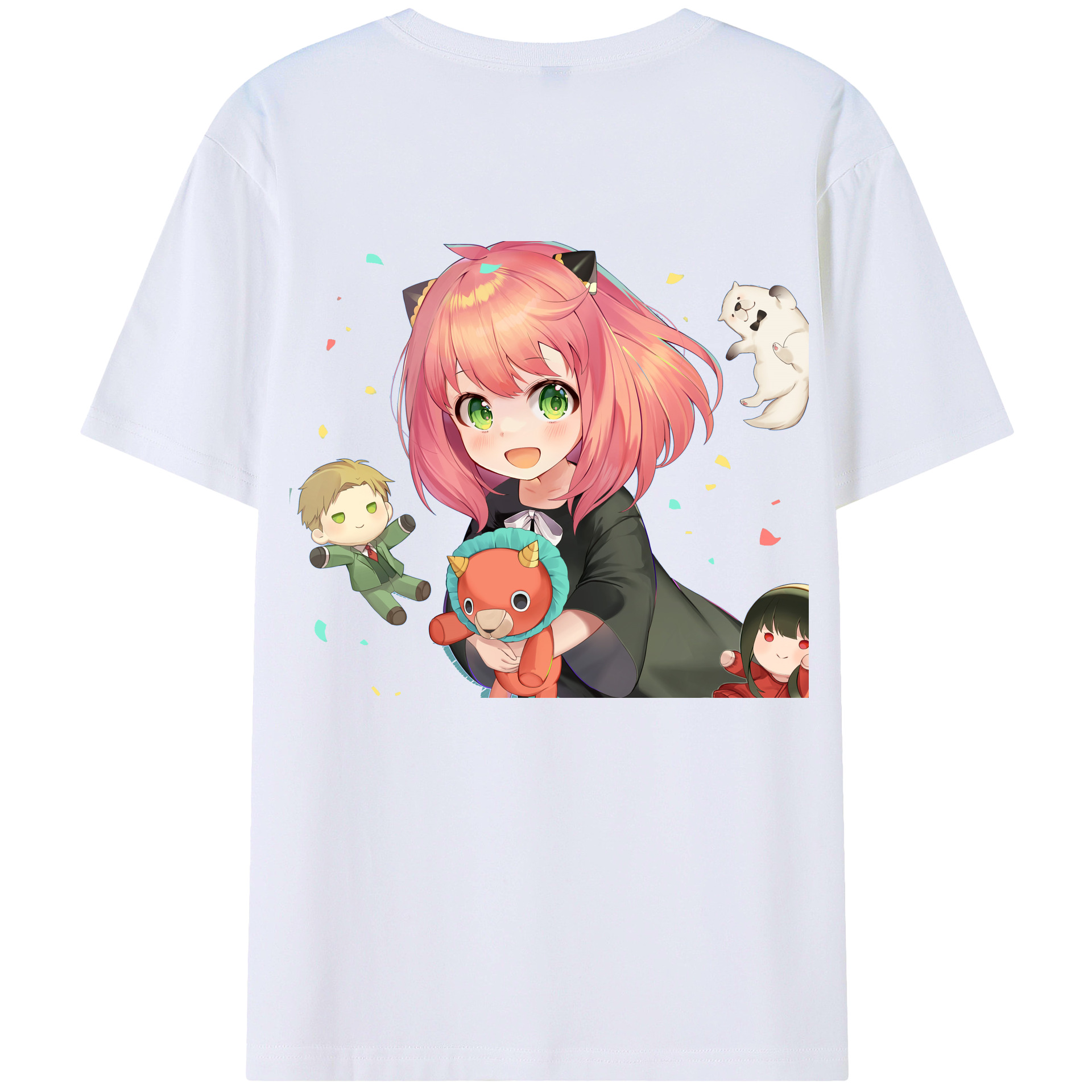 （画像用） SPY×FAMILY间谍家家酒 レディース半袖Tシャツ(バックプリント)