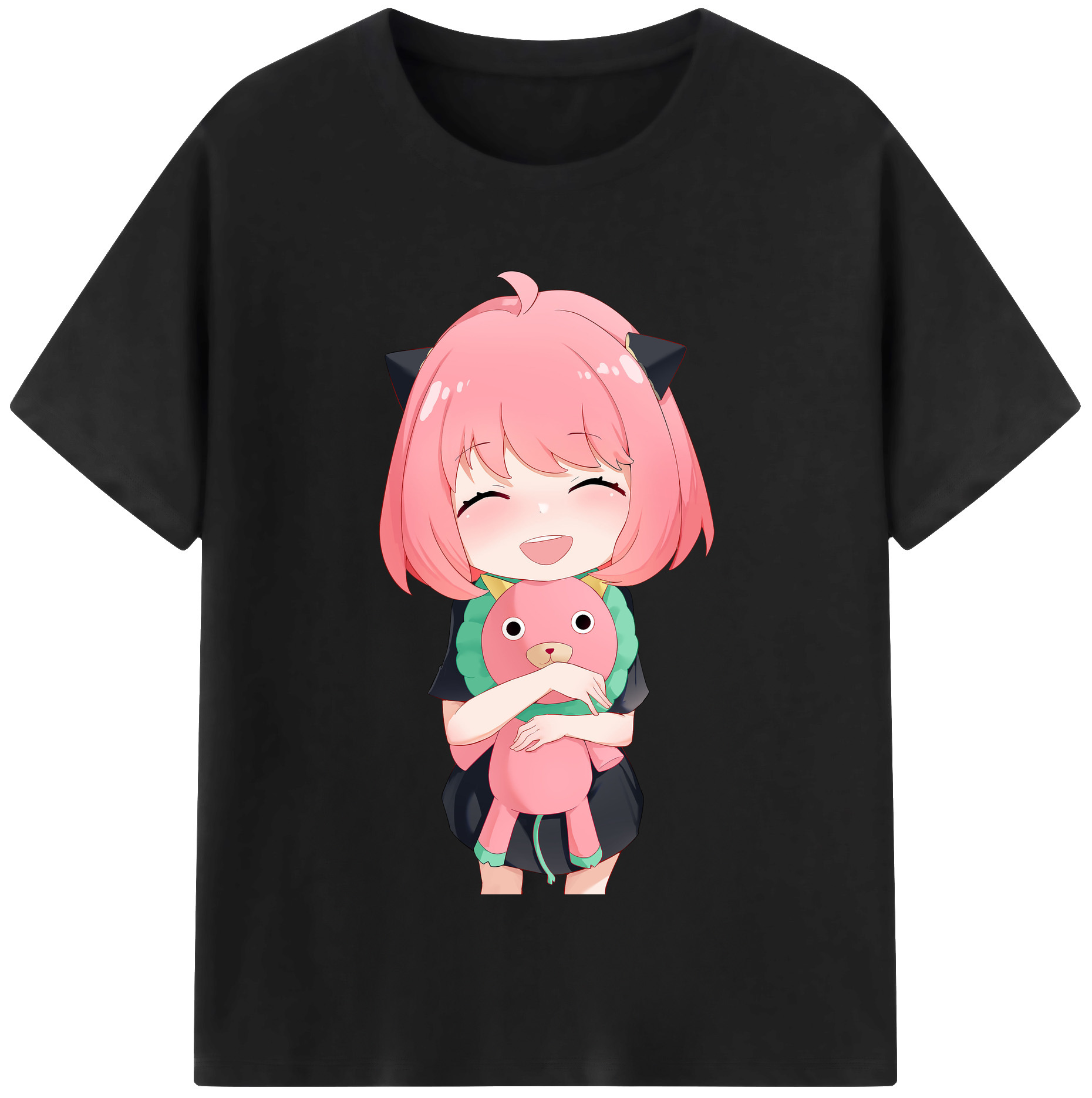 （画像用） SPY×FAMILY间谍家家酒 レディースカジュアルプリントTシャツ（綿100％）