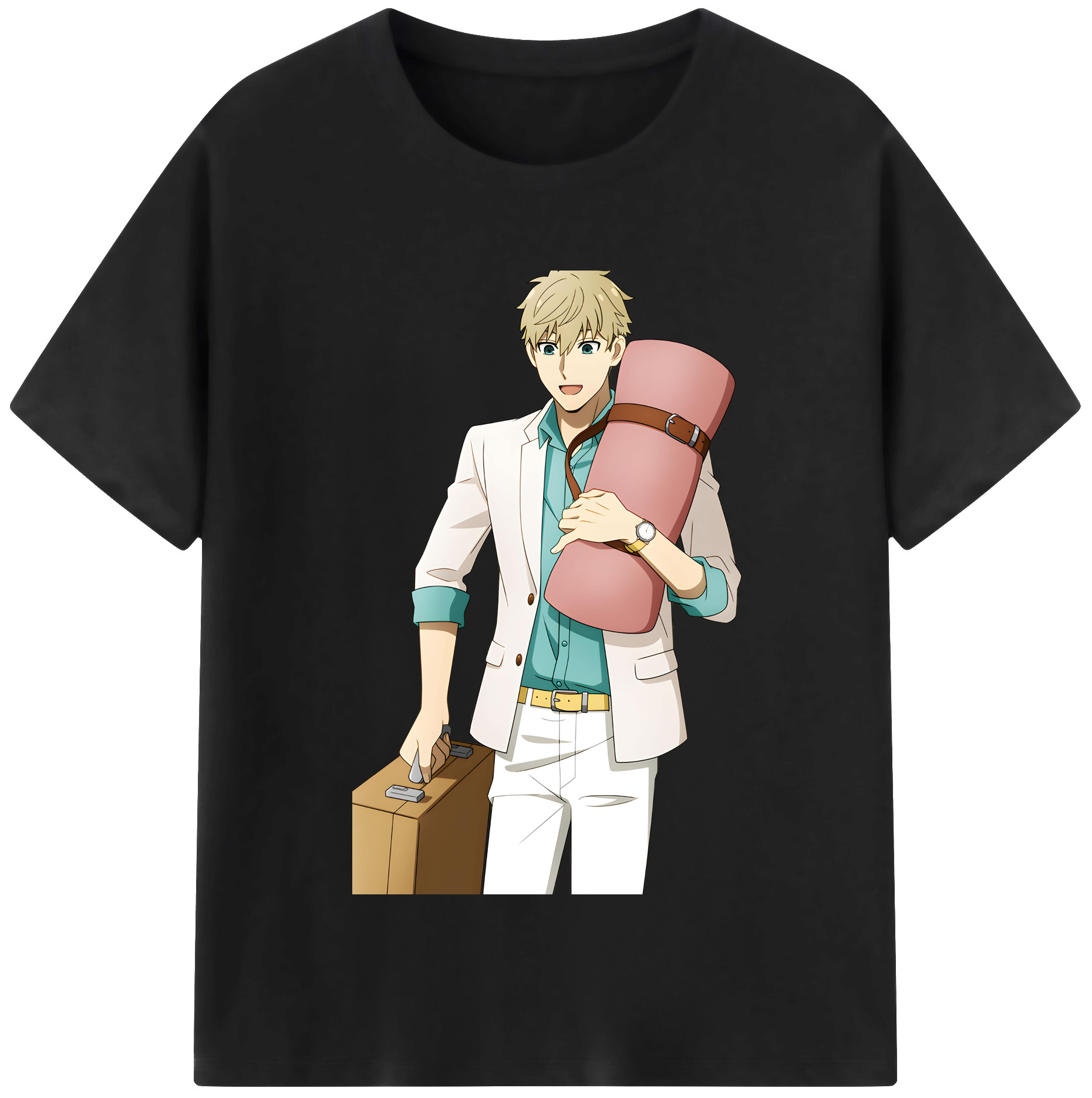 （画像用） SPY×FAMILY间谍家家酒 レディースカジュアルプリントTシャツ（綿100％）