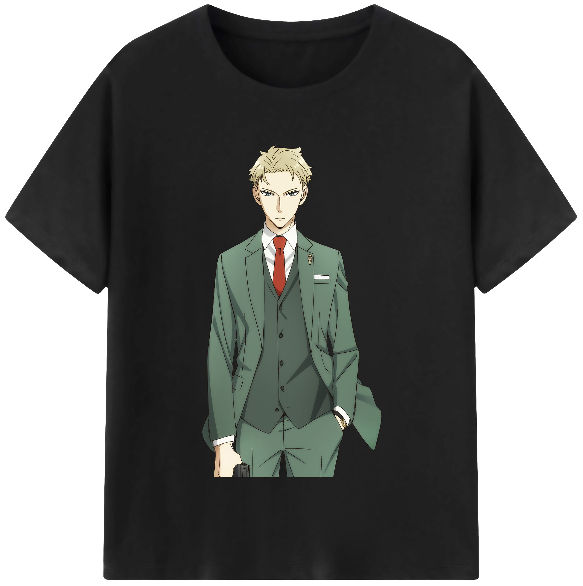 （画像用） SPY×FAMILY间谍家家酒 レディースカジュアルプリントTシャツ（綿100％）