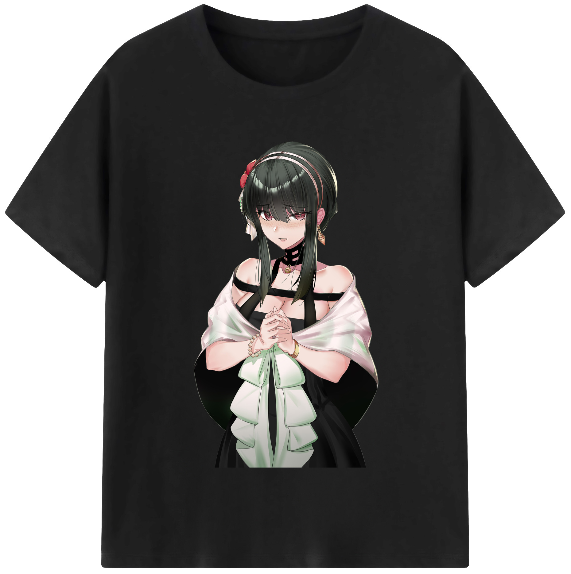 （画像用） SPY×FAMILY间谍家家酒 レディースカジュアルプリントTシャツ（綿100％）