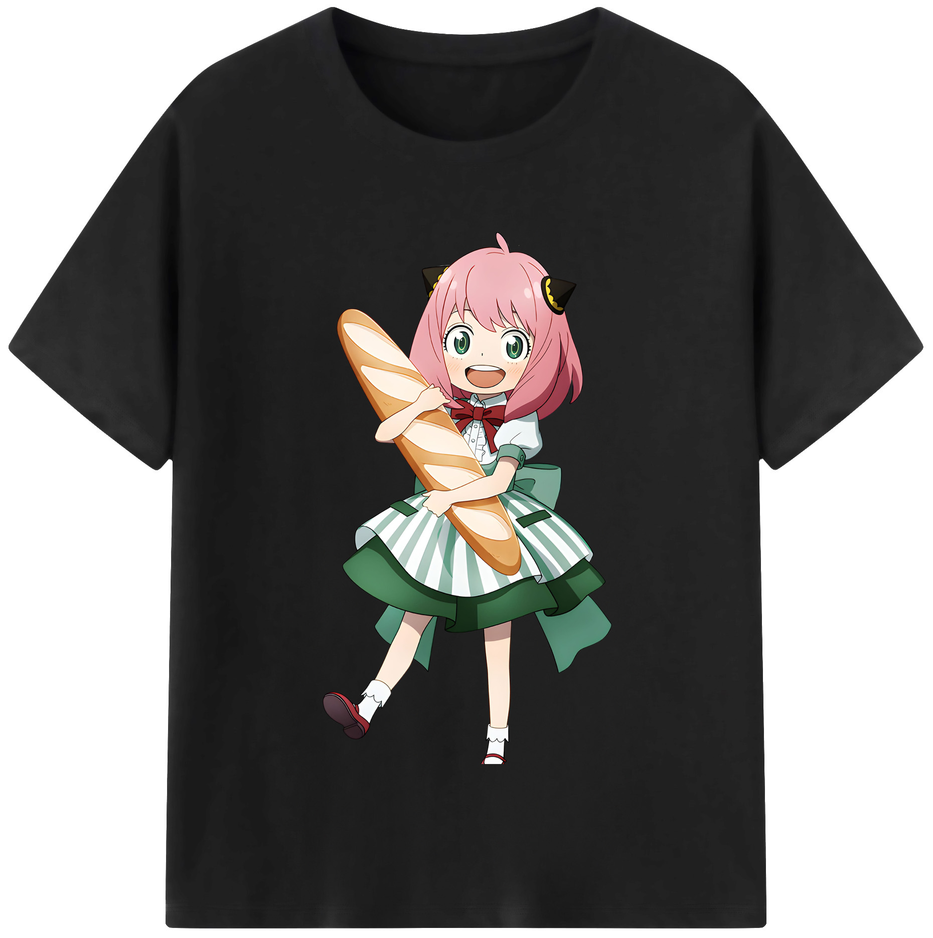 （画像用） SPY×FAMILY间谍家家酒 レディースカジュアルプリントTシャツ（綿100％）