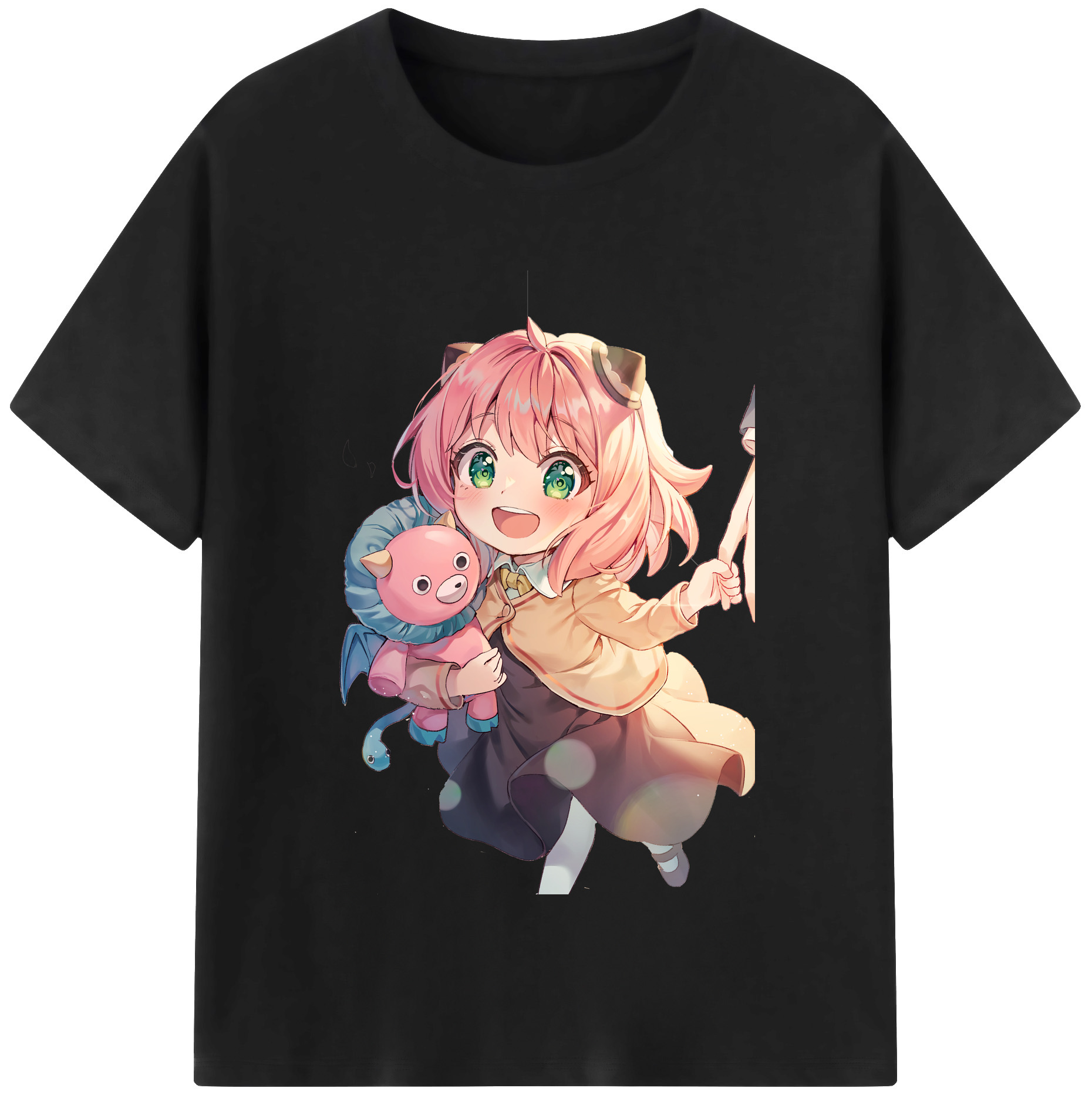 （画像用） SPY×FAMILY间谍家家酒 レディースカジュアルプリントTシャツ（綿100％）