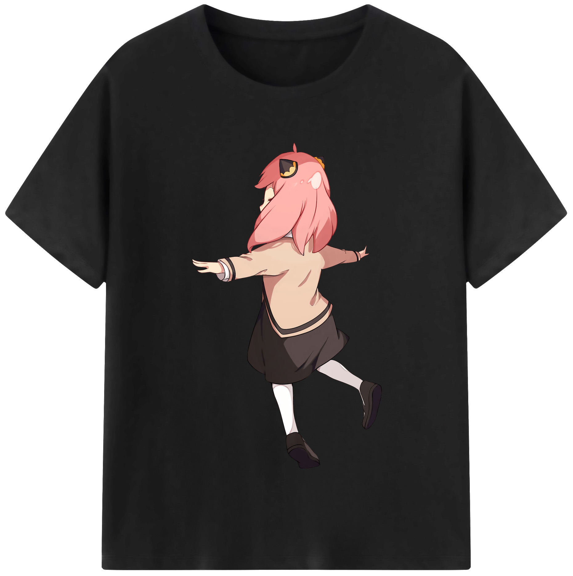 （画像用） SPY×FAMILY间谍家家酒 レディースカジュアルプリントTシャツ（綿100％）