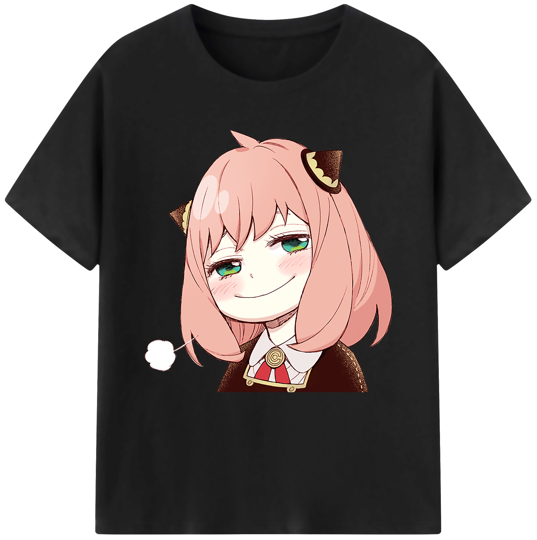 （画像用） SPY×FAMILY间谍家家酒 レディースカジュアルプリントTシャツ（綿100％）