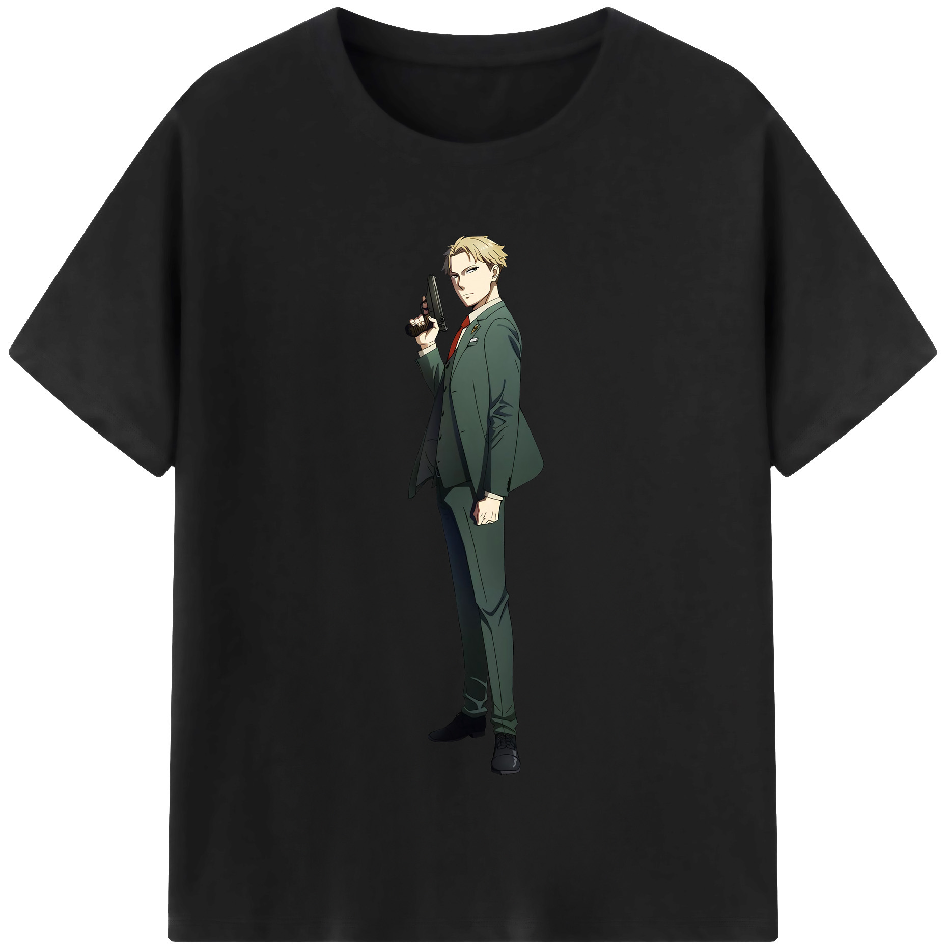 （画像用） SPY×FAMILY间谍家家酒 レディースカジュアルプリントTシャツ（綿100％）