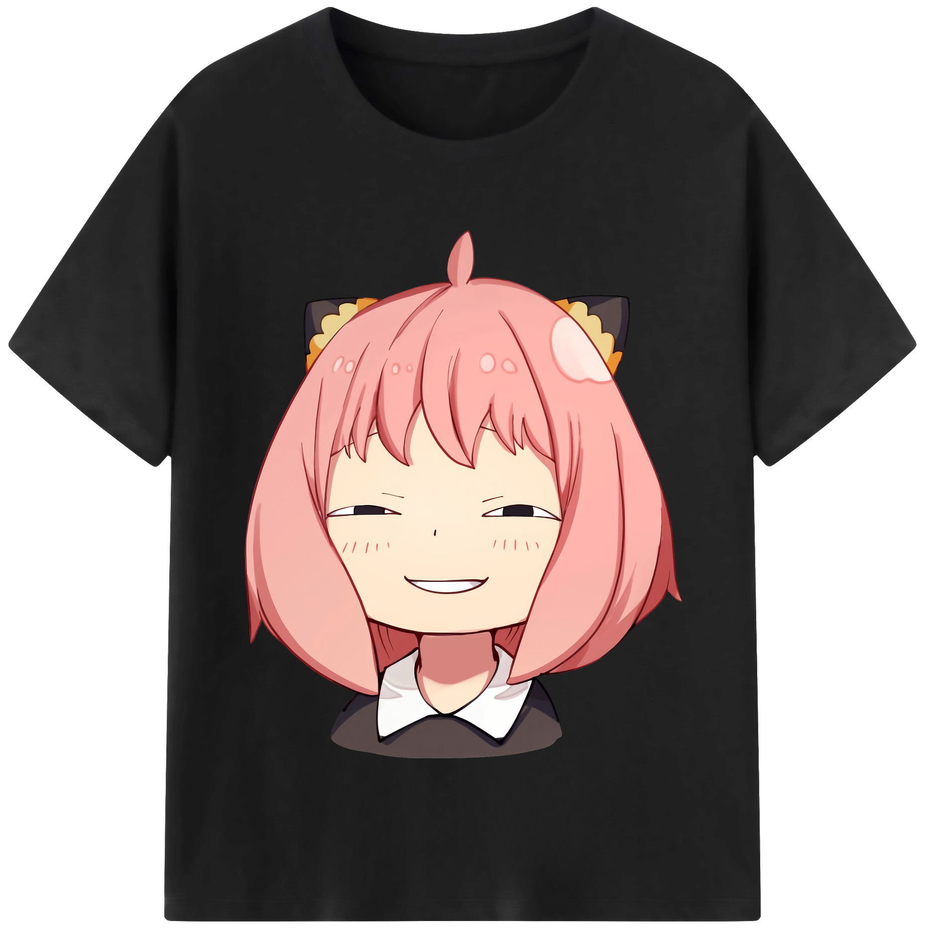 （画像用） SPY×FAMILY间谍家家酒 レディースカジュアルプリントTシャツ（綿100％）
