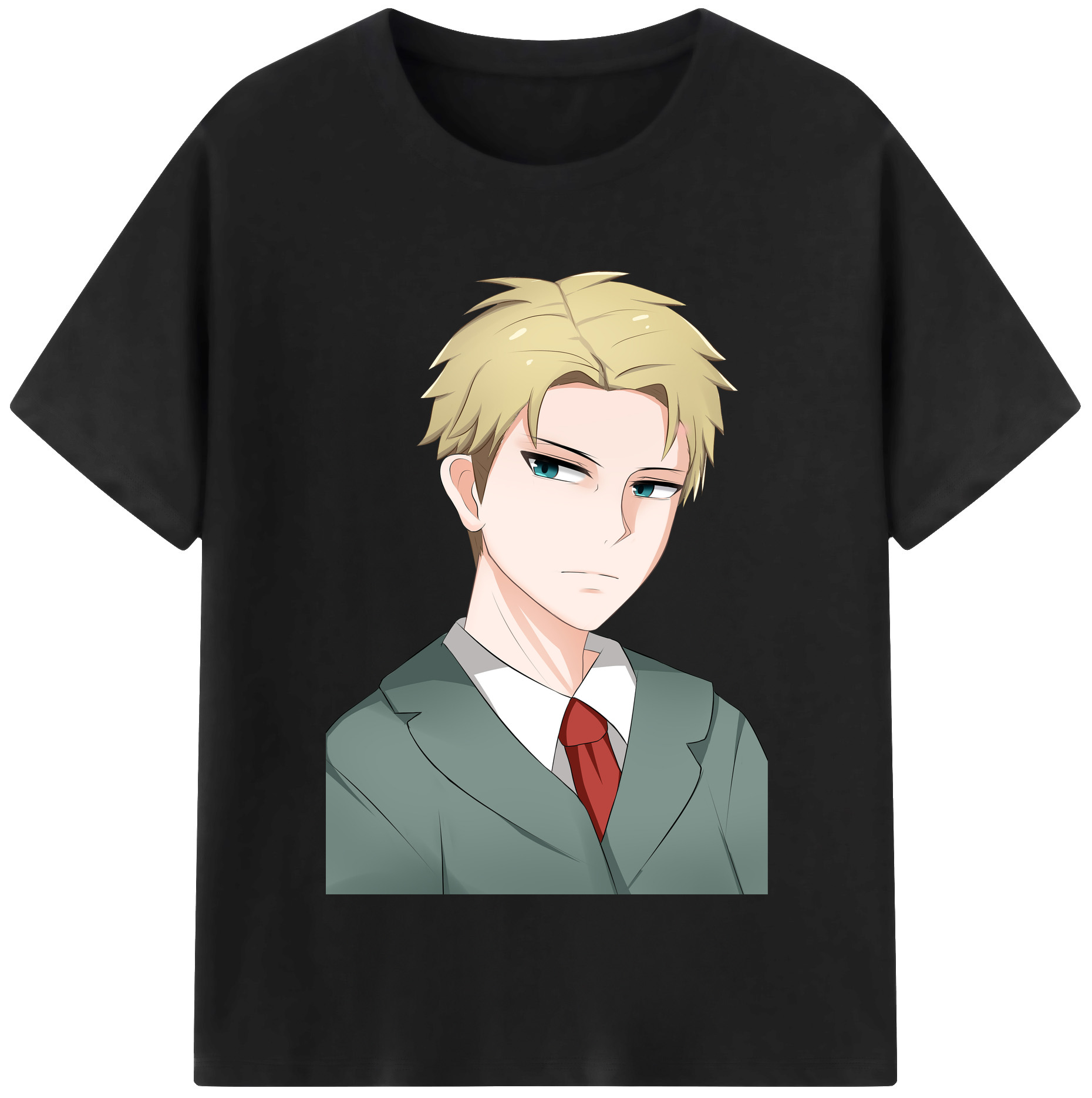 （画像用） SPY×FAMILY间谍家家酒 レディースカジュアルプリントTシャツ（綿100％）