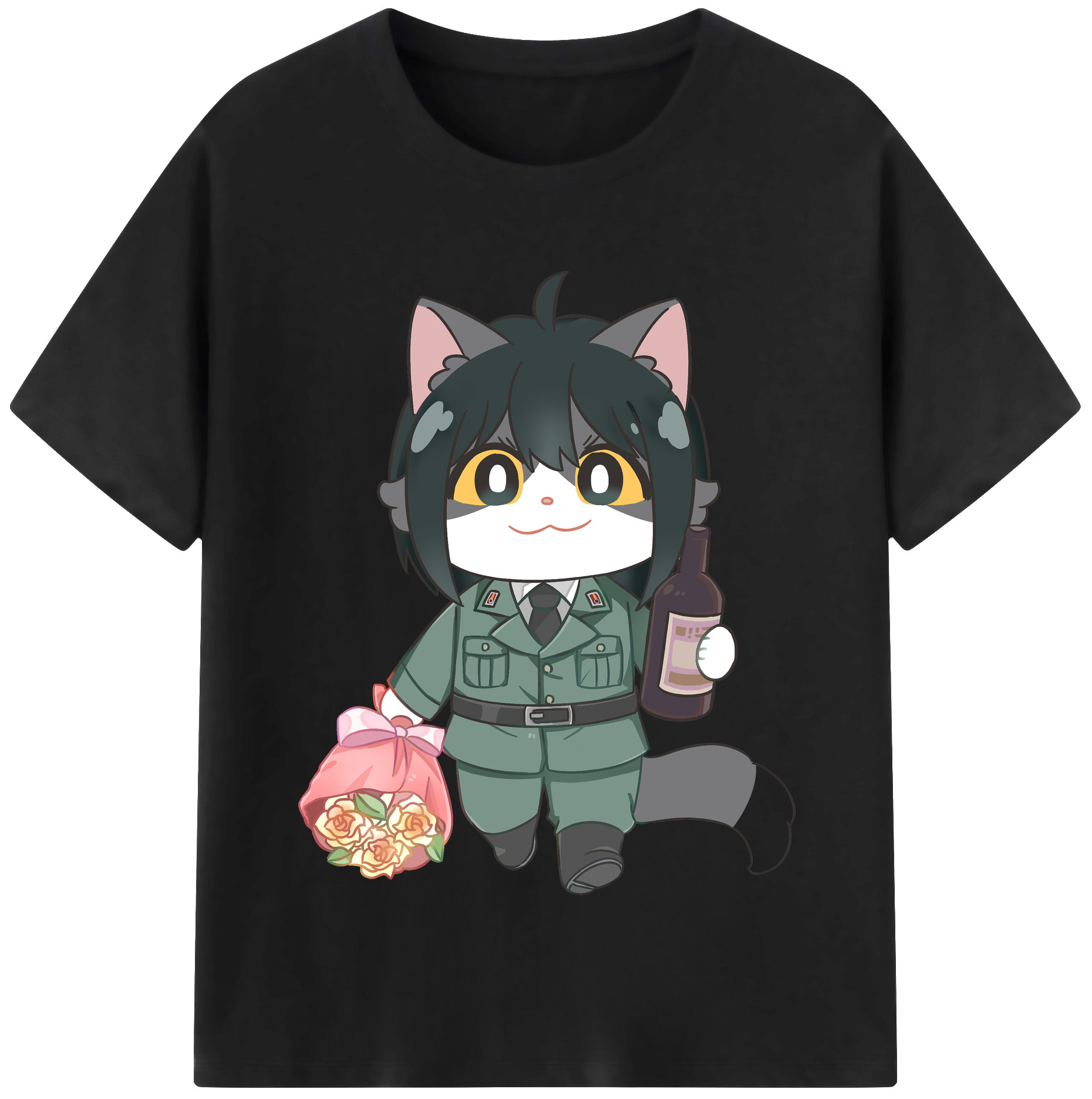（画像用） SPY×FAMILY间谍家家酒 レディースカジュアルプリントTシャツ（綿100％）