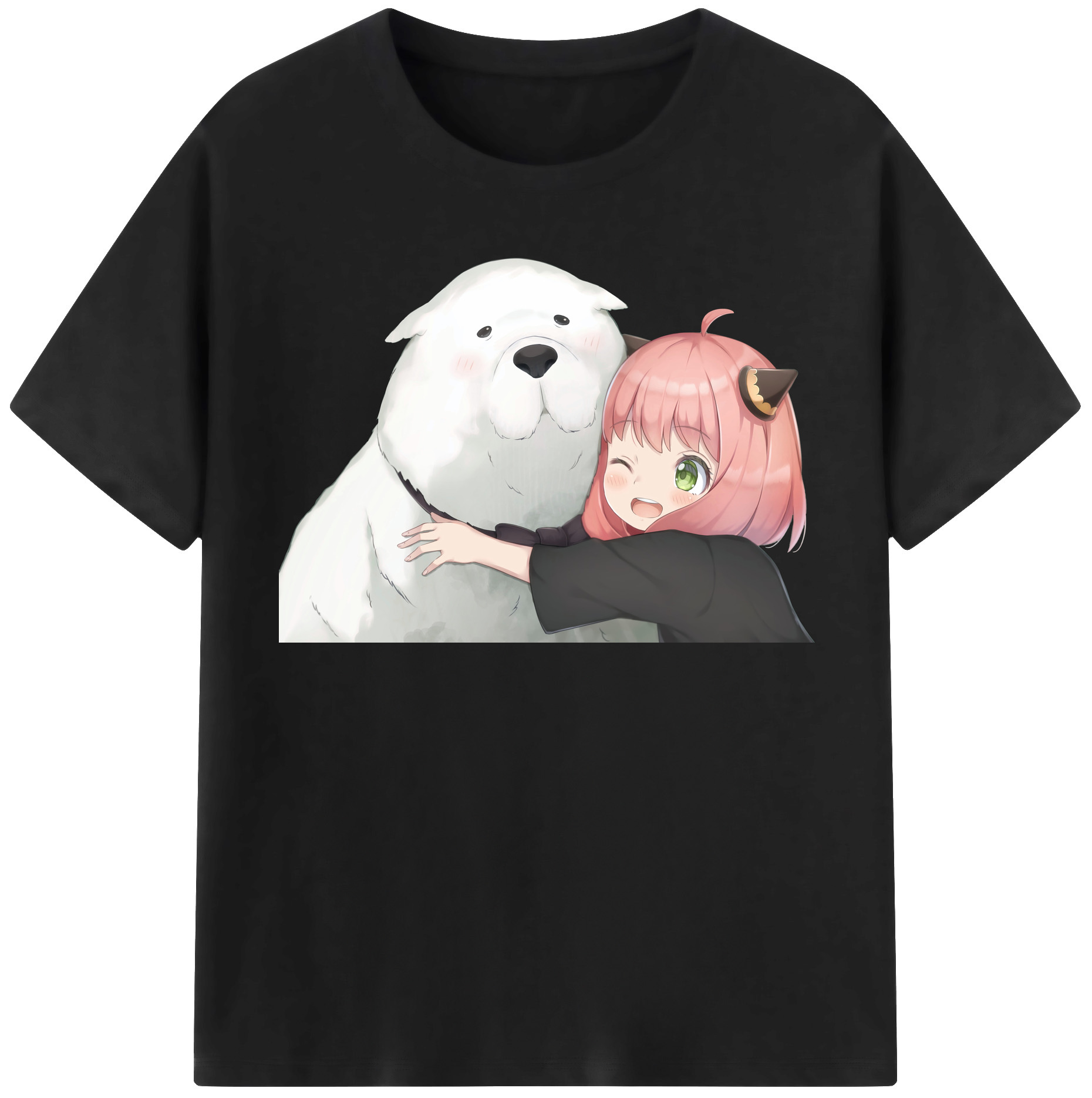（画像用） SPY×FAMILY间谍家家酒 レディースカジュアルプリントTシャツ（綿100％）