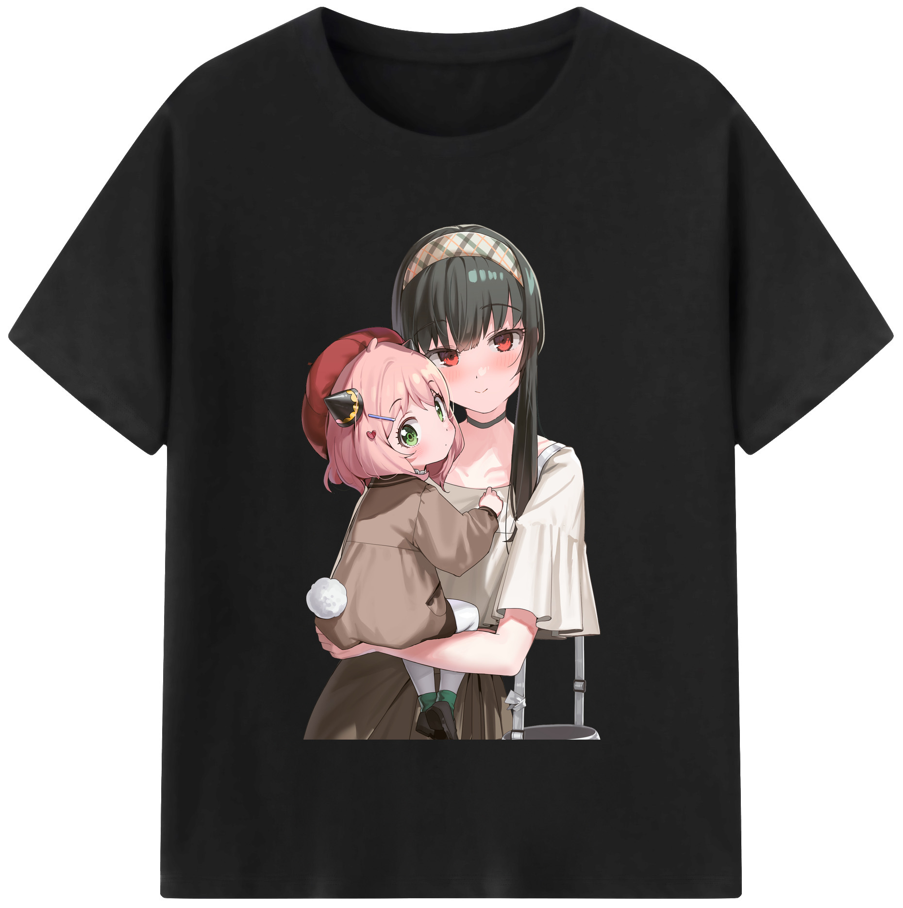 （画像用） SPY×FAMILY间谍家家酒 レディースカジュアルプリントTシャツ（綿100％）