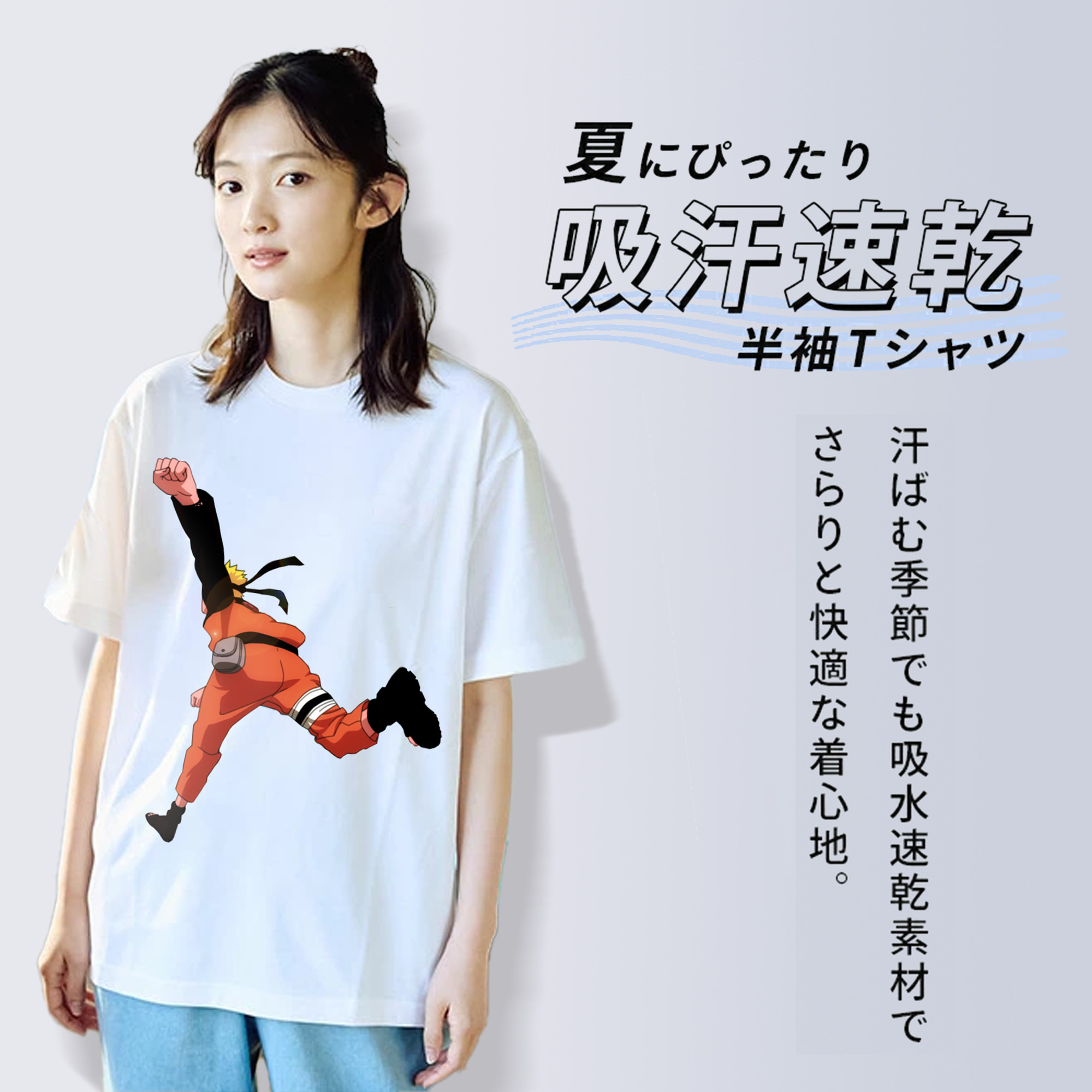 SPY×FAMILY间谍家家酒 レディースカジュアルプリントTシャツ（綿100％）
