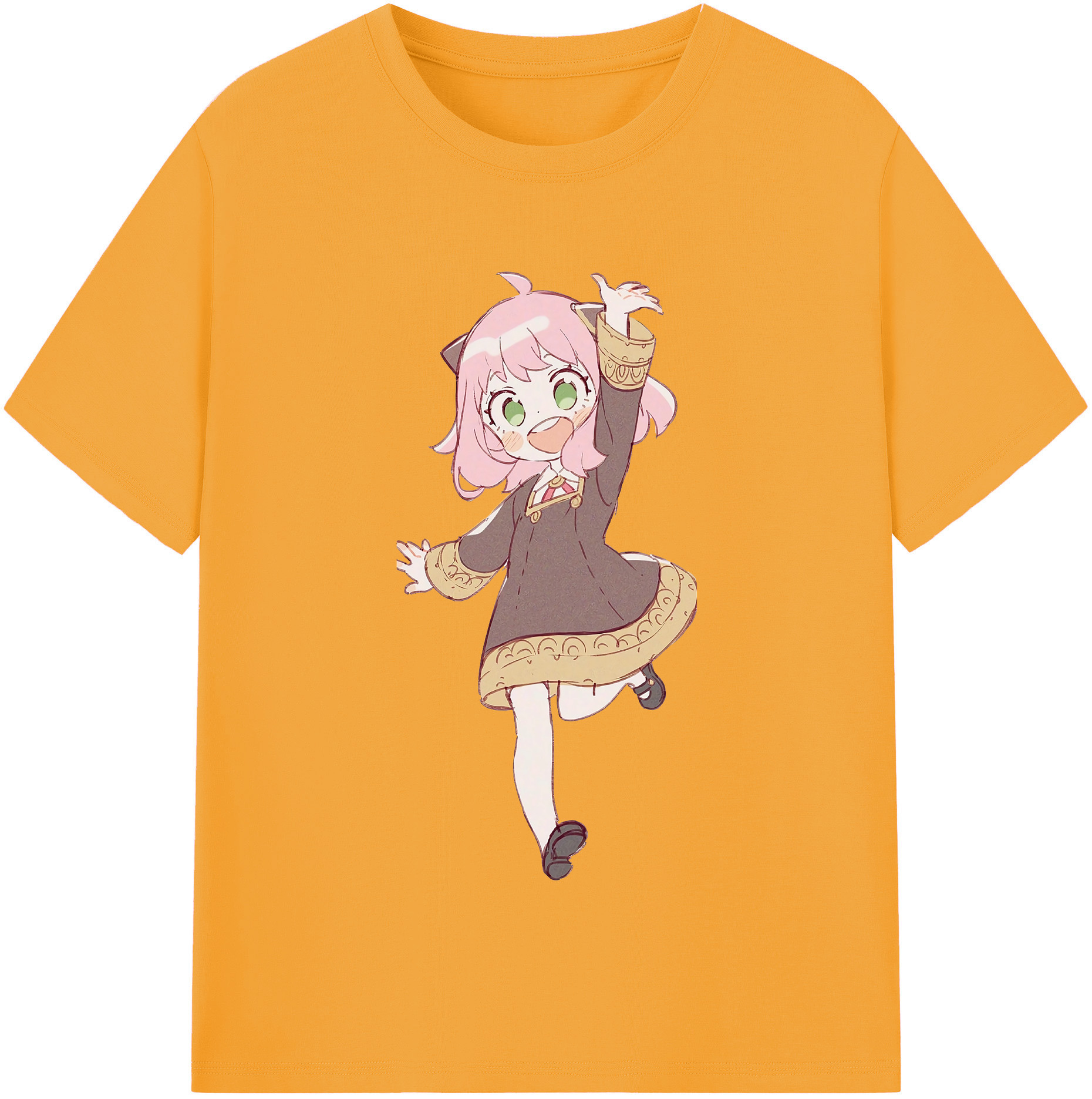 （画像用） SPY×FAMILY间谍家家酒 レディースカジュアルプリントTシャツ（綿100％）
